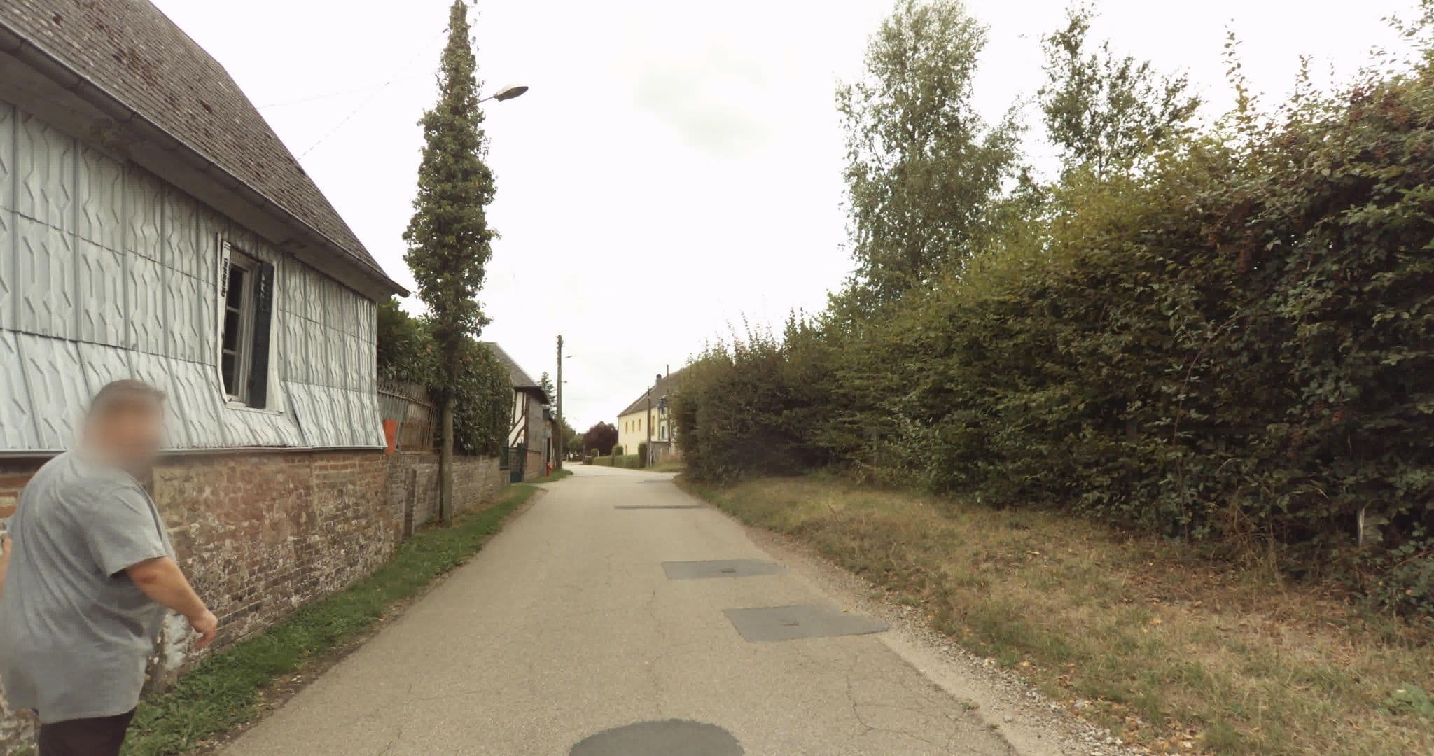 Street view near La Sapience, Vimoutiers — © sogefi (CC BY-SA · Mapillary)