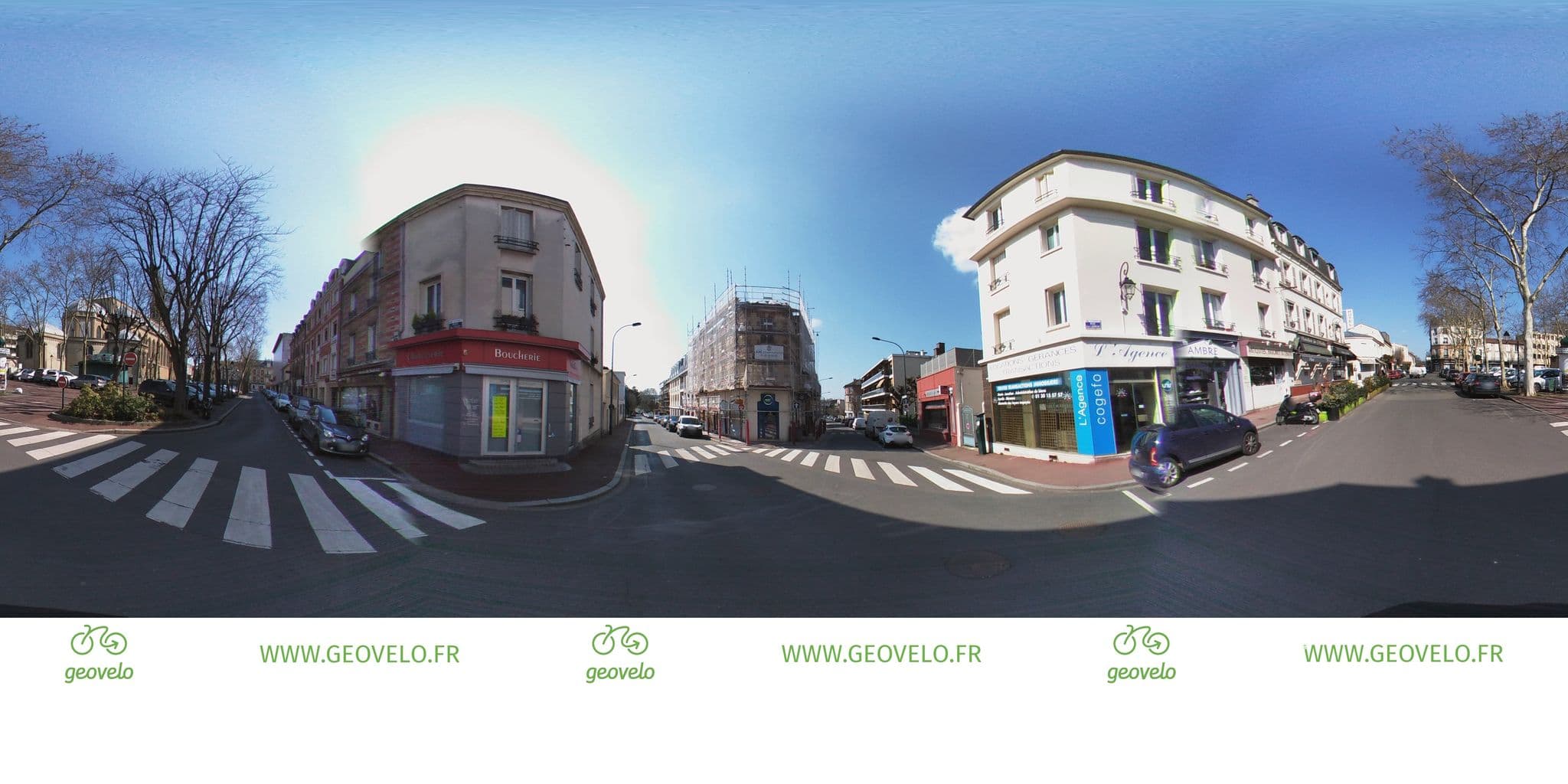 Street view near Hôtel Paris Vesinet, Le Vésinet — © simon_geovelo (CC BY-SA · Mapillary)