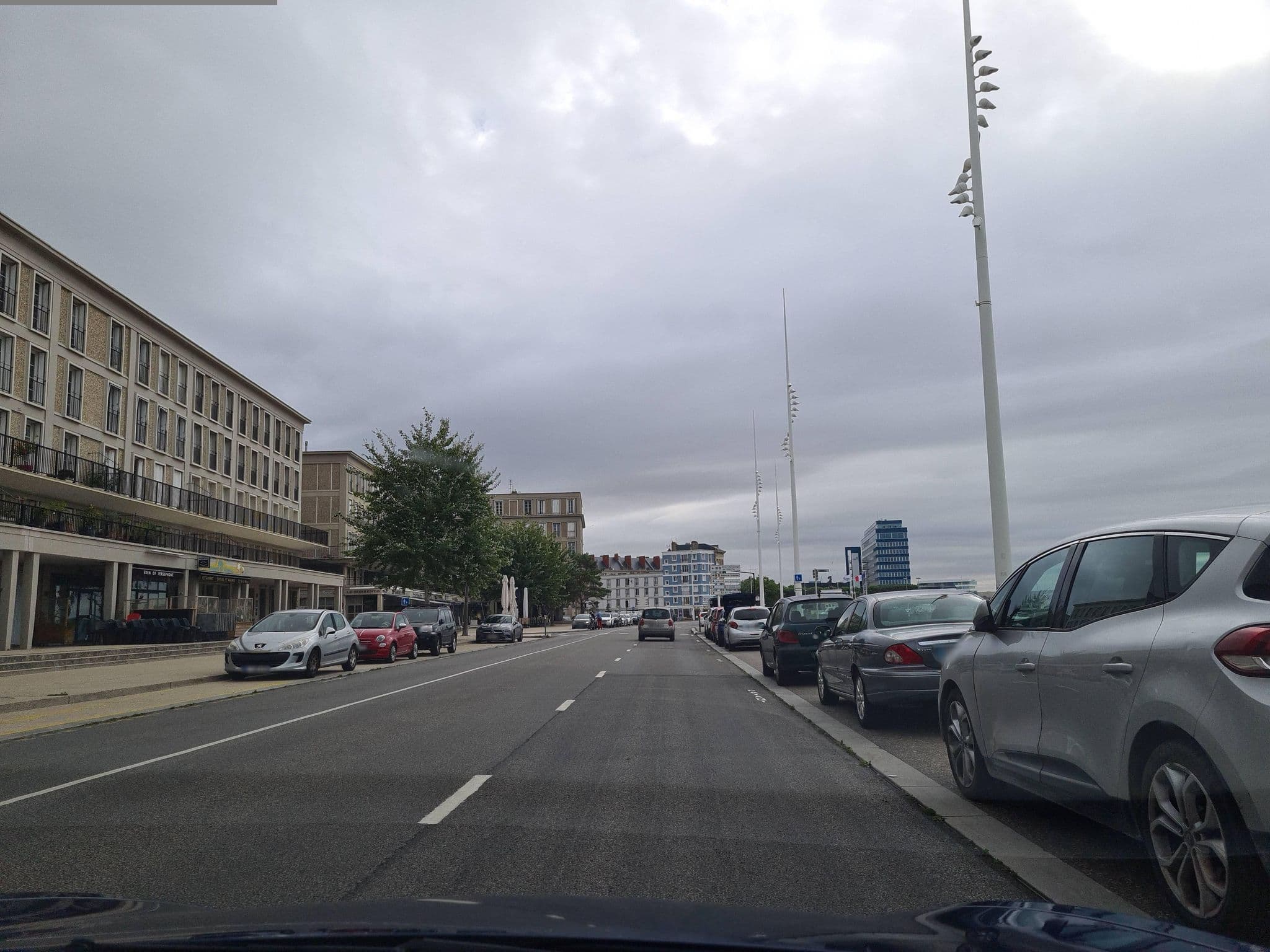 Street view near Welcome les Routiers, Le Havre — © kino (CC BY-SA · Mapillary)