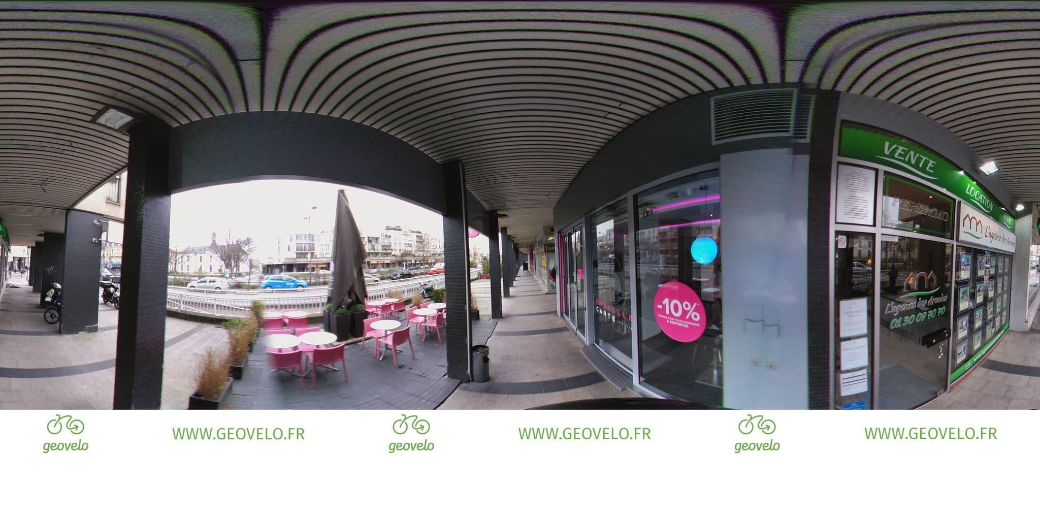 Street view near Selectour - Examonde Voyages, Chatou — © simon_geovelo (CC BY-SA · Mapillary)