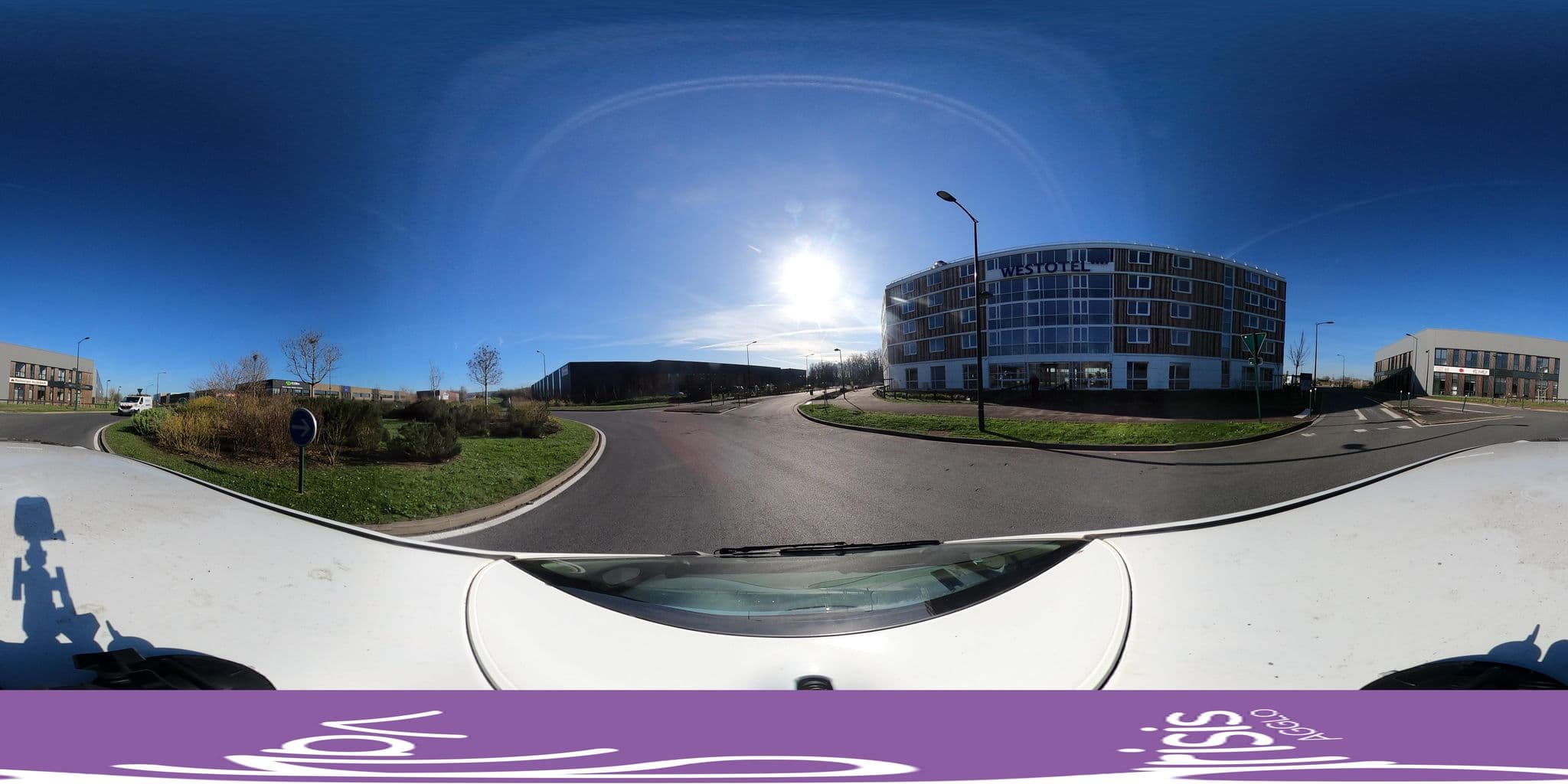 Street view near Westotel Taverny, Beauchamp — © sigCAVP (CC BY-SA · Mapillary)