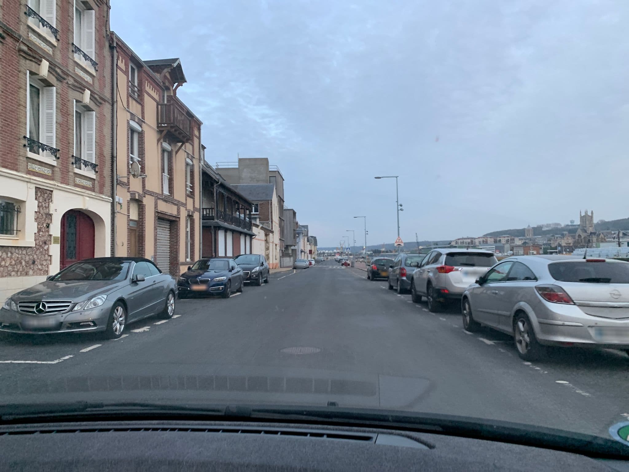 Street view near Gite Au Bord Du Quai, Fécamp — © noel (CC BY-SA · Mapillary)