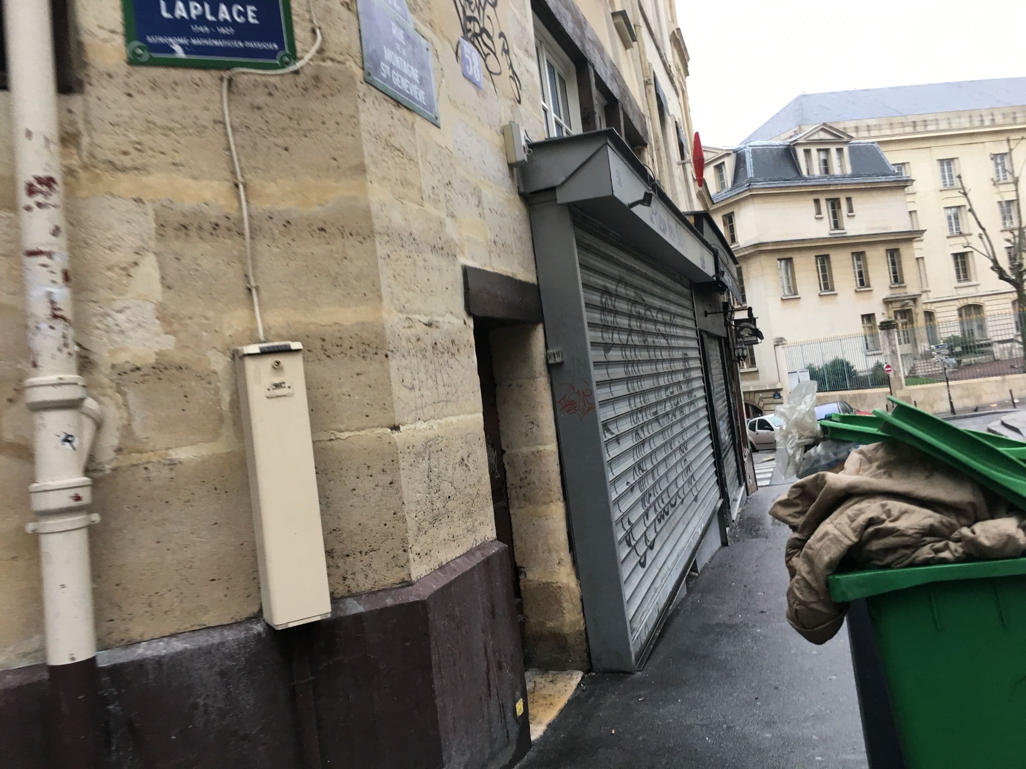 Street view near Hôtel le Central, Paris 05 Panthéon — © bcmini (CC BY-SA · Mapillary)