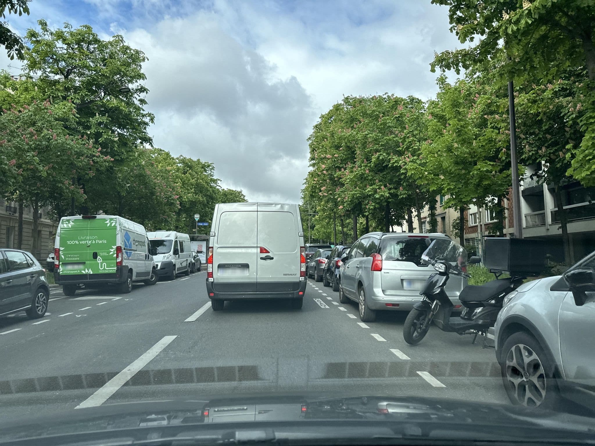 Street view near Rubesh Palace, Paris 13 Gobelins — © jerome92370 (CC BY-SA · Mapillary)