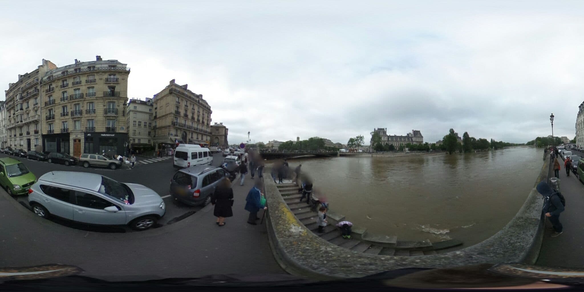 Street view near 4 Rue De Colombe, Paris — © overflorian (CC BY-SA · Mapillary)