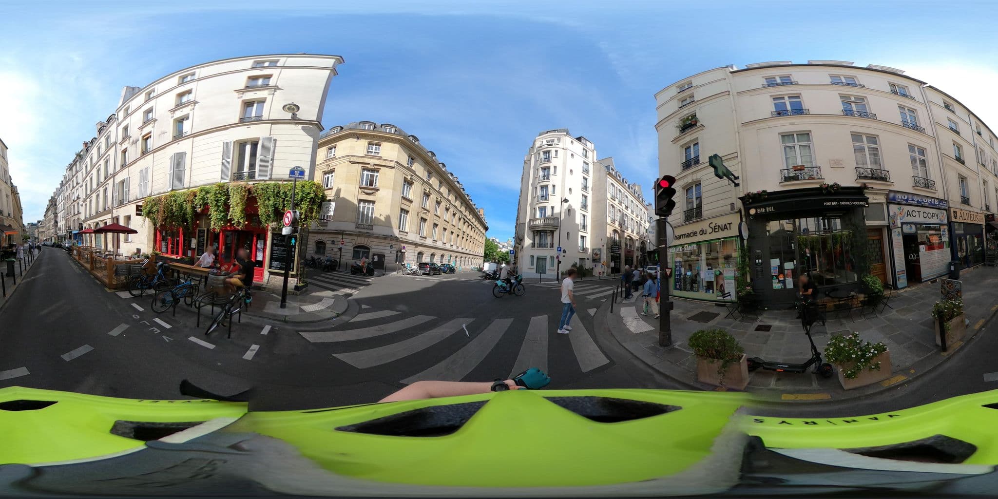Street view near Hôtel Fontaines du Luxembourg Paris, Paris 05 Panthéon — © Stefdegreef (CC BY-SA · Mapillary)