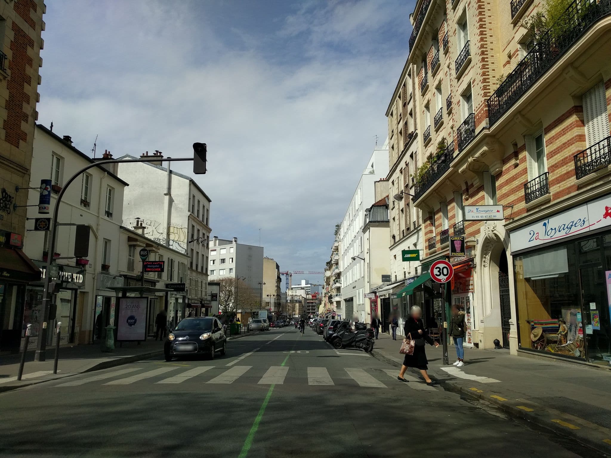 Street view near Hôtel Plaisance, Paris 12 Reuilly — © mappy_sa (CC BY-SA · Mapillary)