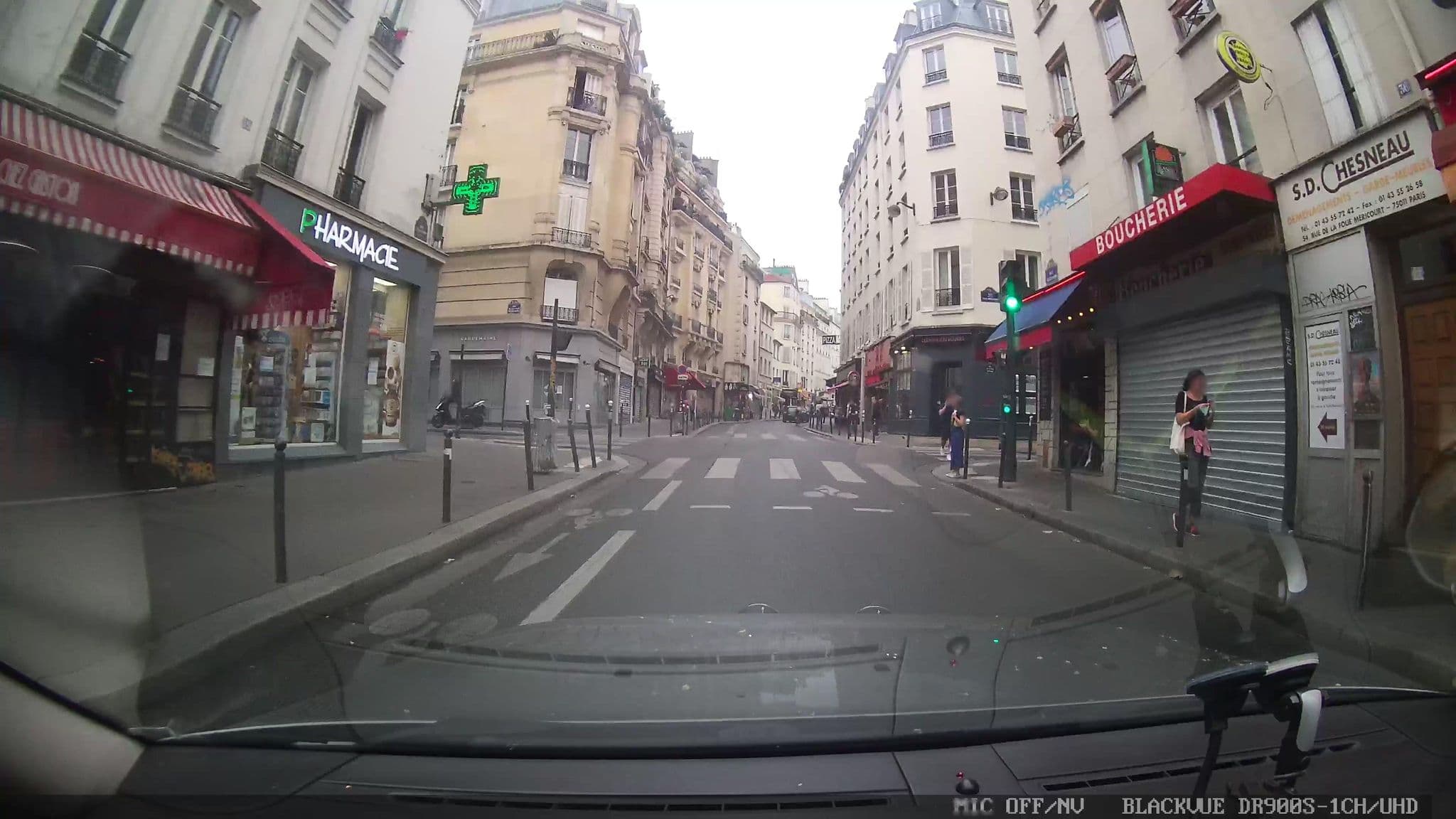 Street view near Hôtel Best Western Saint Martin Bastille, Folie Méricourt — © grobin (CC BY-SA · Mapillary)