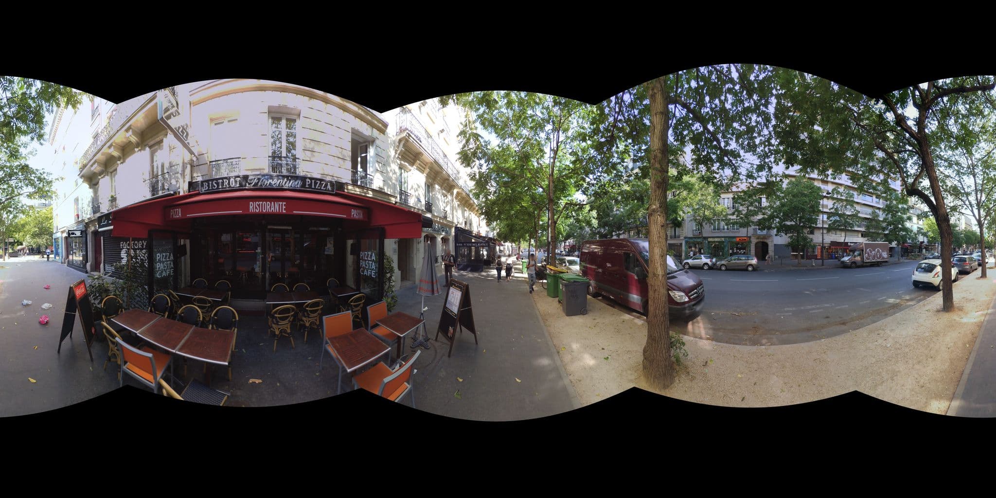 Street view near Hotel Rhétia, Saint-Ambroise — © stephanep (CC BY-SA · Mapillary)
