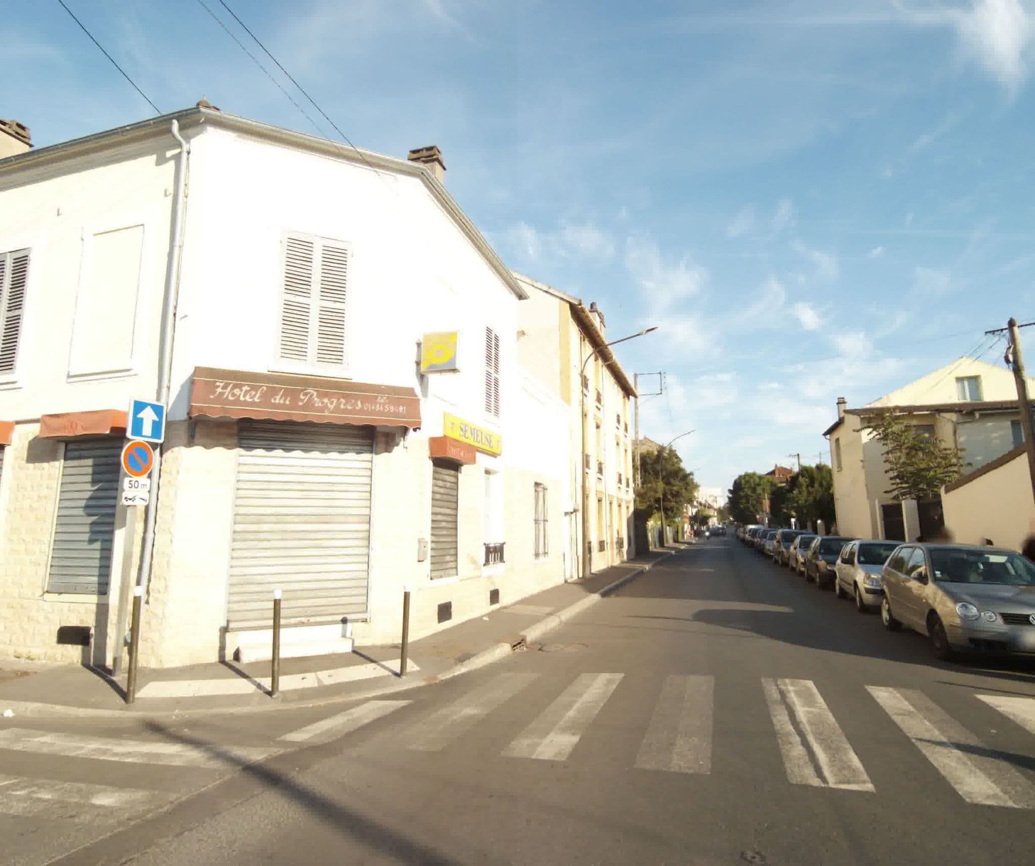 Street view near Hôtel du Progrès, Argenteuil — © sogefi (CC BY-SA · Mapillary)
