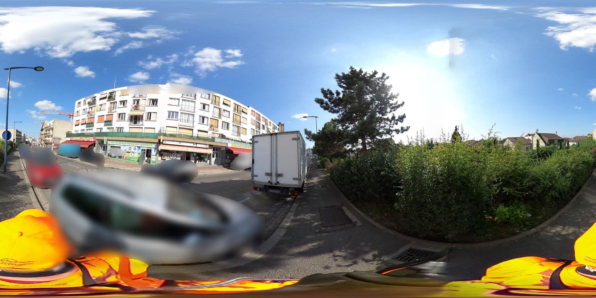 Street view near Kissi Events, Le Blanc-Mesnil — © cartocite (CC BY-SA · Mapillary)
