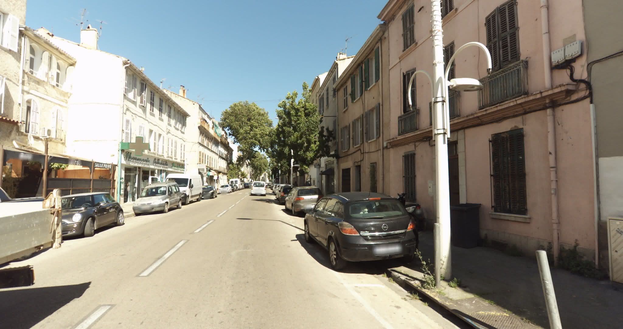 Street view near Aux Trois Muriers, Toulon — © sogefi (CC BY-SA · Mapillary)
