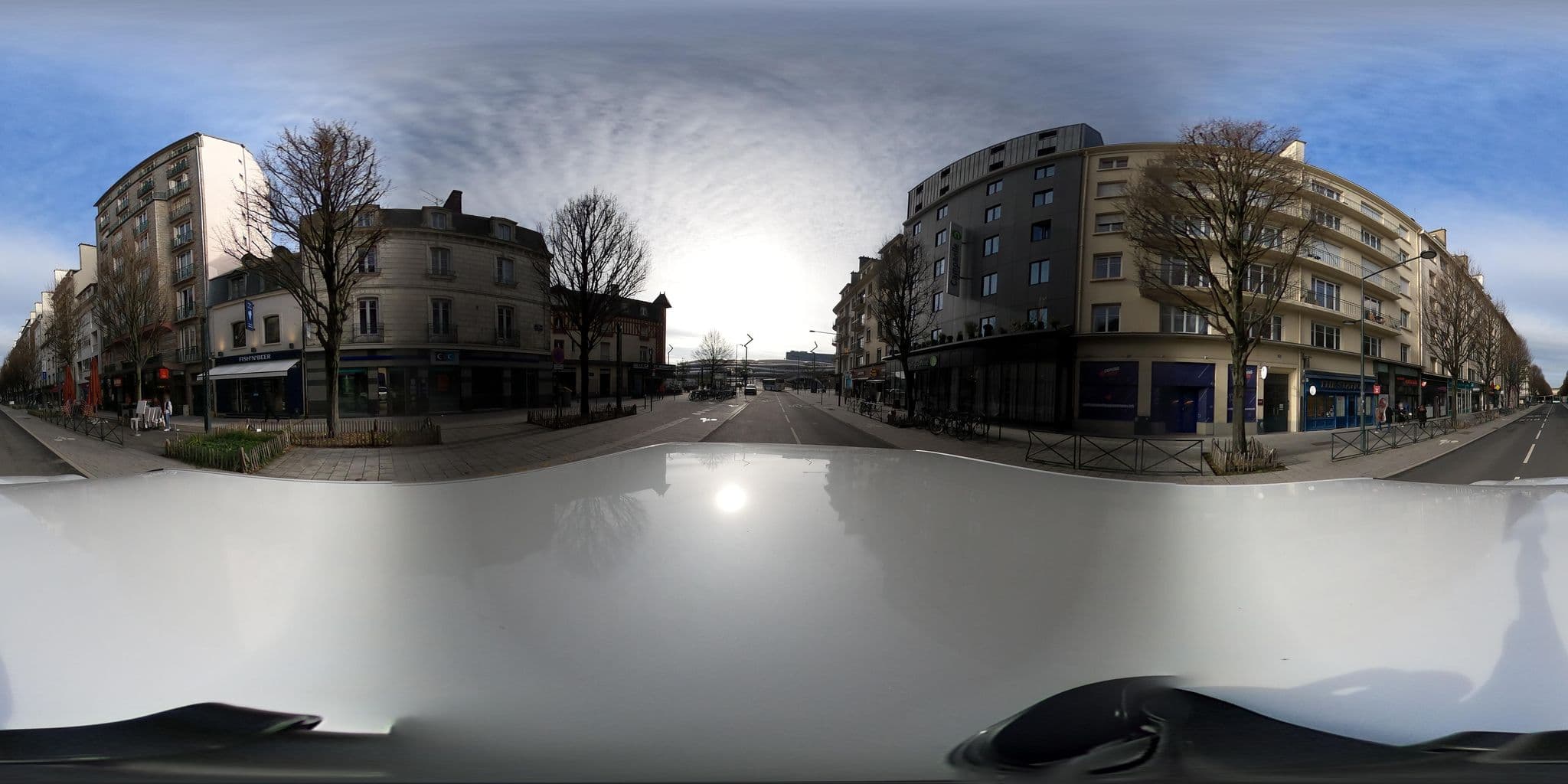 Street view near Campanile, Rennes — © Caramel (CC BY-SA · Mapillary)