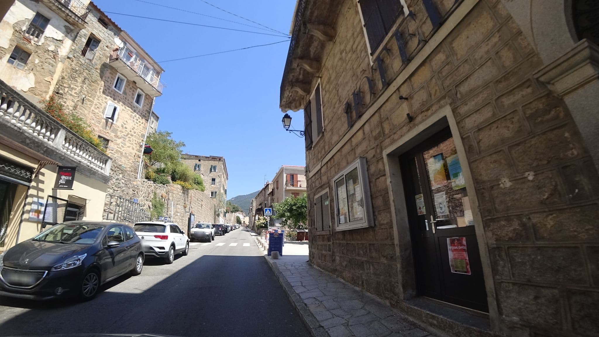 Street view near Hôtel Restaurant Santa Maria, Olmeto — © yod4z (CC BY-SA · Mapillary)