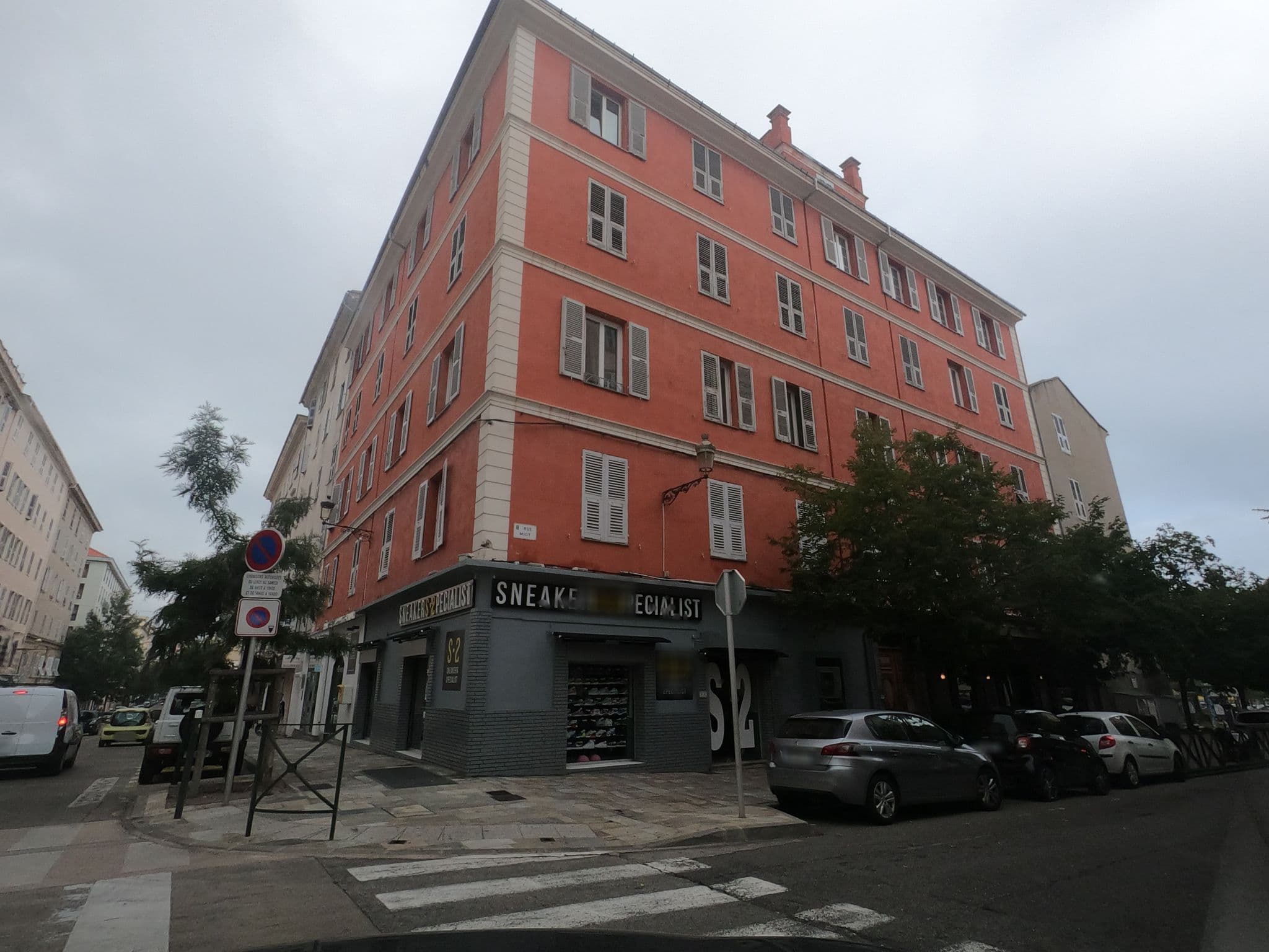 Street view near Hôtel Athena, Bastia — © canadarunner (CC BY-SA · Mapillary)