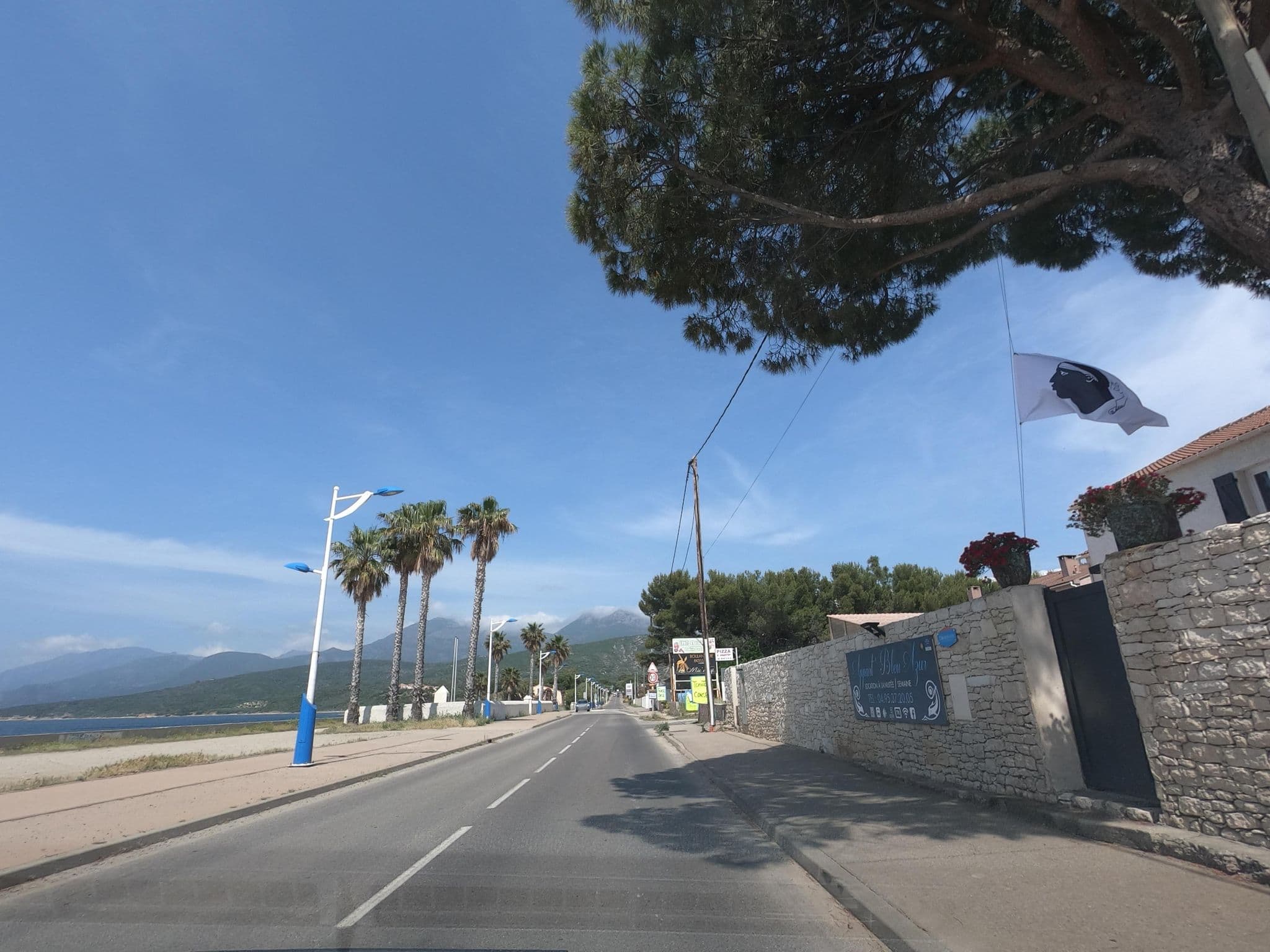 Street view near Villa Bleu Azur, Saint-Florent — © momix (CC BY-SA · Mapillary)