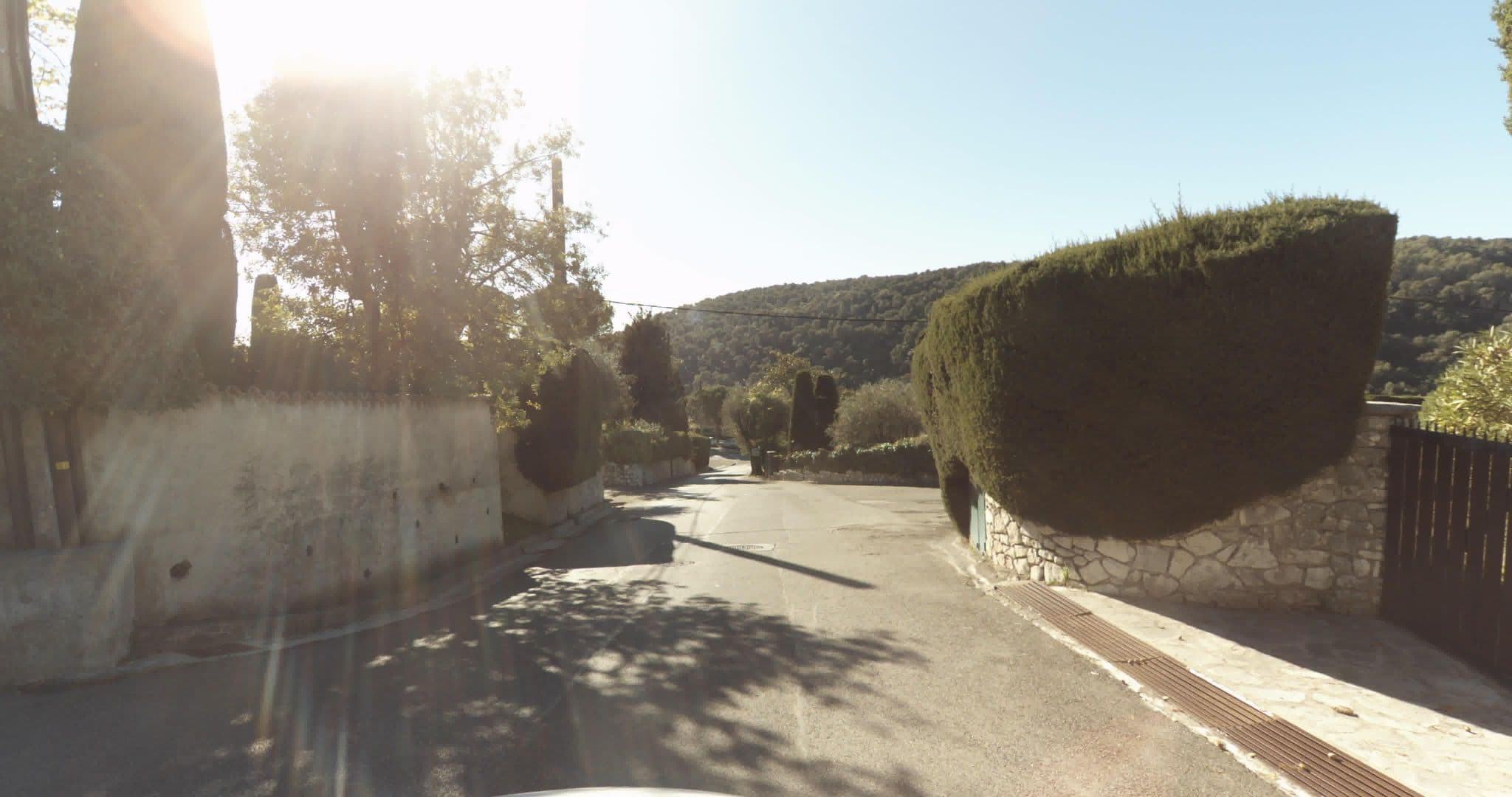 Street view near Villa Izenah, Saint-Paul-de-Vence — © sogefi (CC BY-SA · Mapillary)