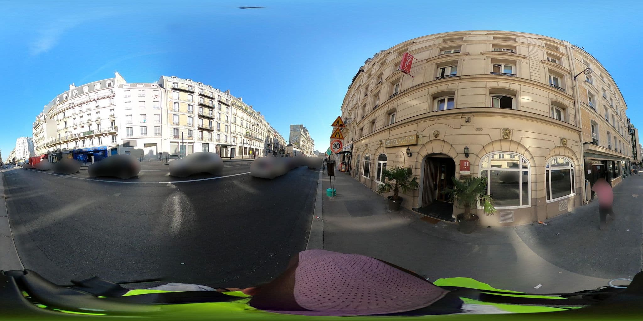 Street view near Hôtel Paris-Nord, Saint-Vincent de Paul — © cartocite (CC BY-SA · Mapillary)