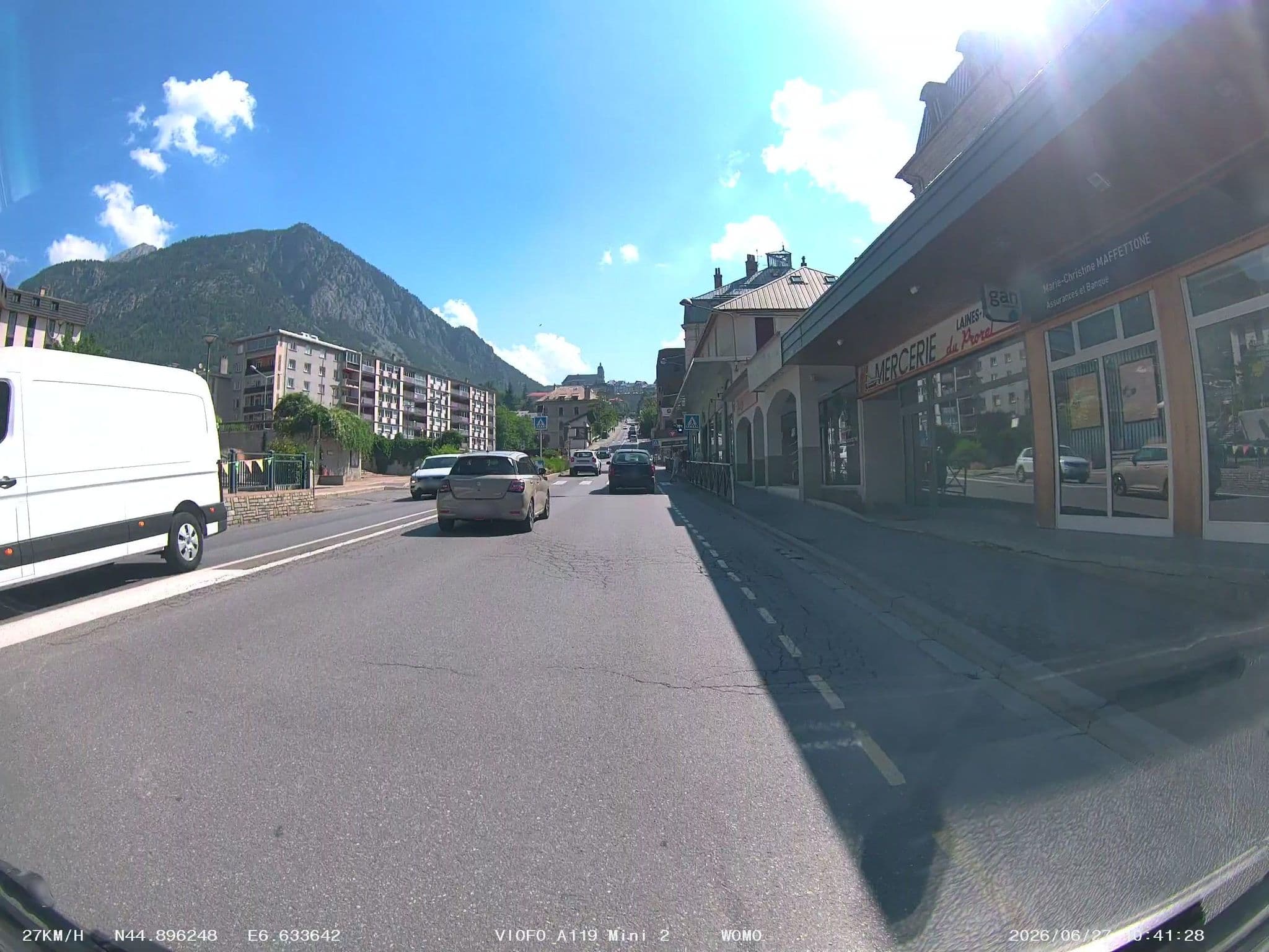 Street view near Buddha Apartment, Briançon — © soulcover (CC BY-SA · Mapillary)