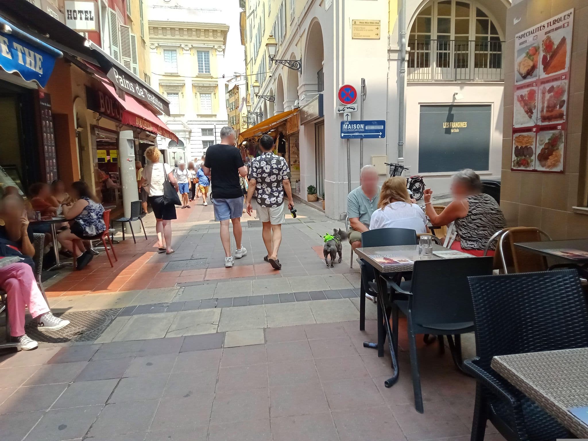 Street view near Nice Apartment Old Town, Vieille Ville — © annekaro (CC BY-SA · Mapillary)