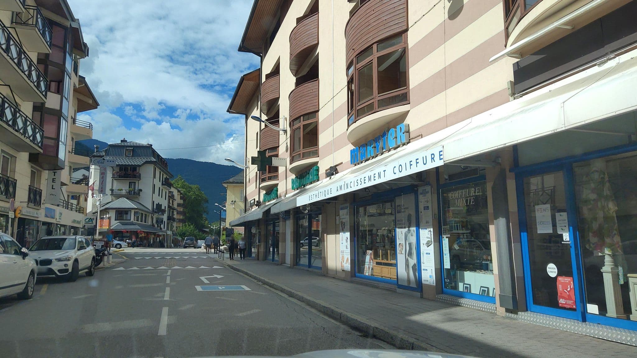 Street view near Le Grand Chalet, Les Allues — © MatthieuF4FNE (CC BY-SA · Mapillary)