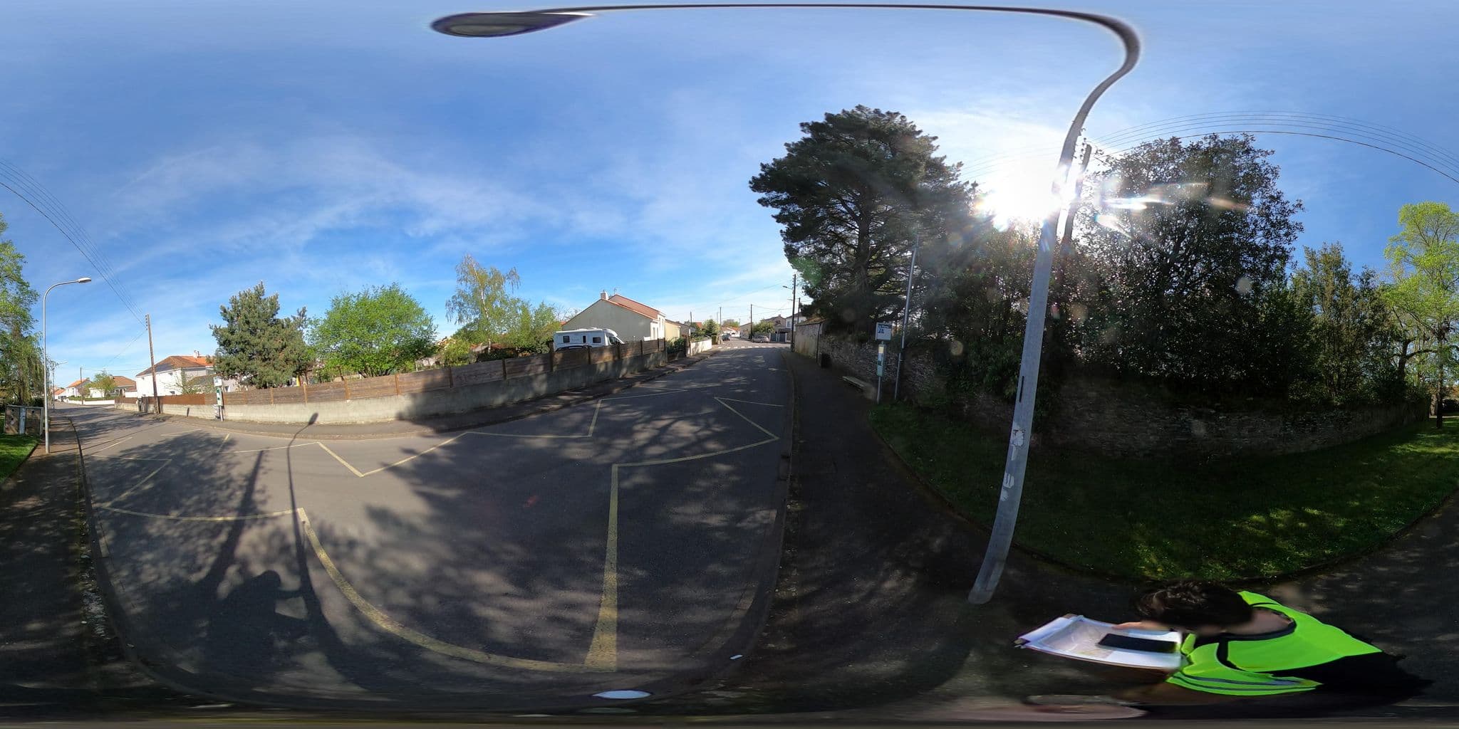 Street view near Manoir de la Plume, Saint-Sébastien-sur-Loire — © cchevalier (CC BY-SA · Mapillary)