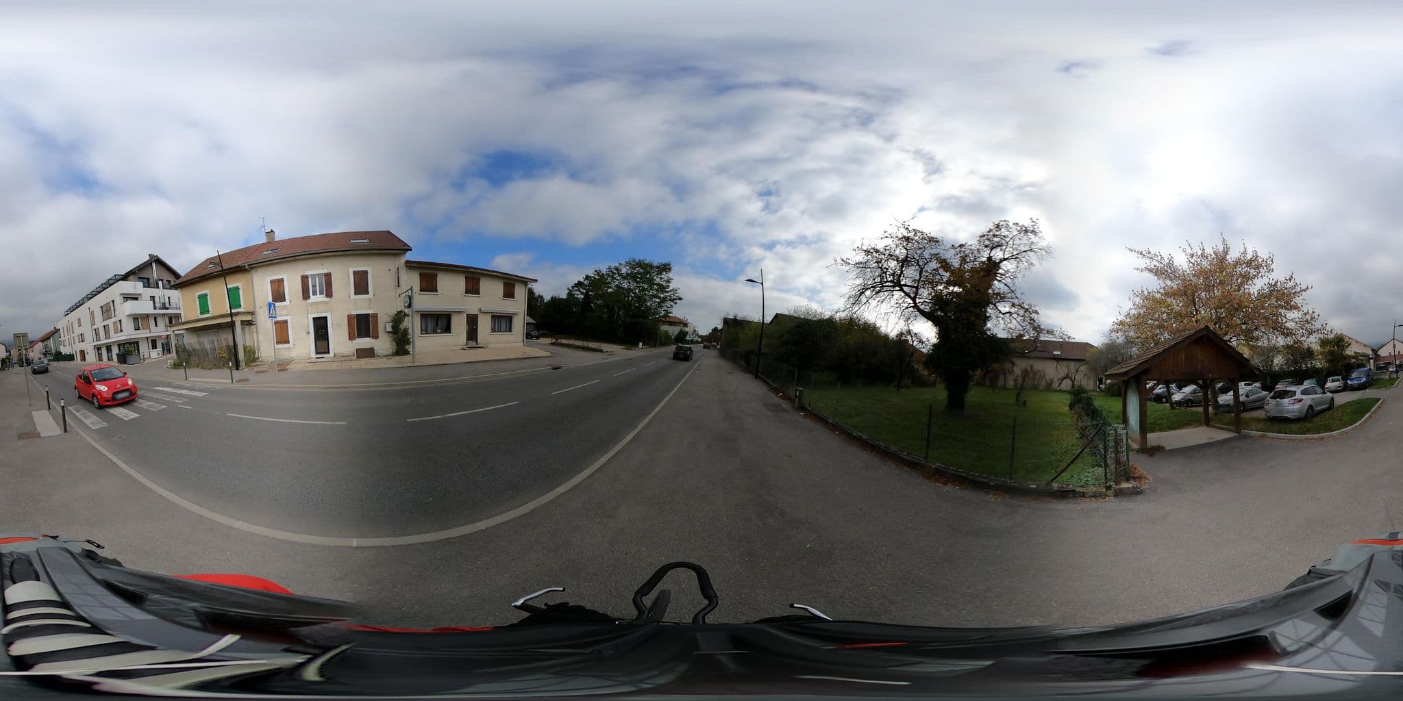 Street view near Hôtel Restaurant Route Blanche, Ségny — © mflamm (CC BY-SA · Mapillary)