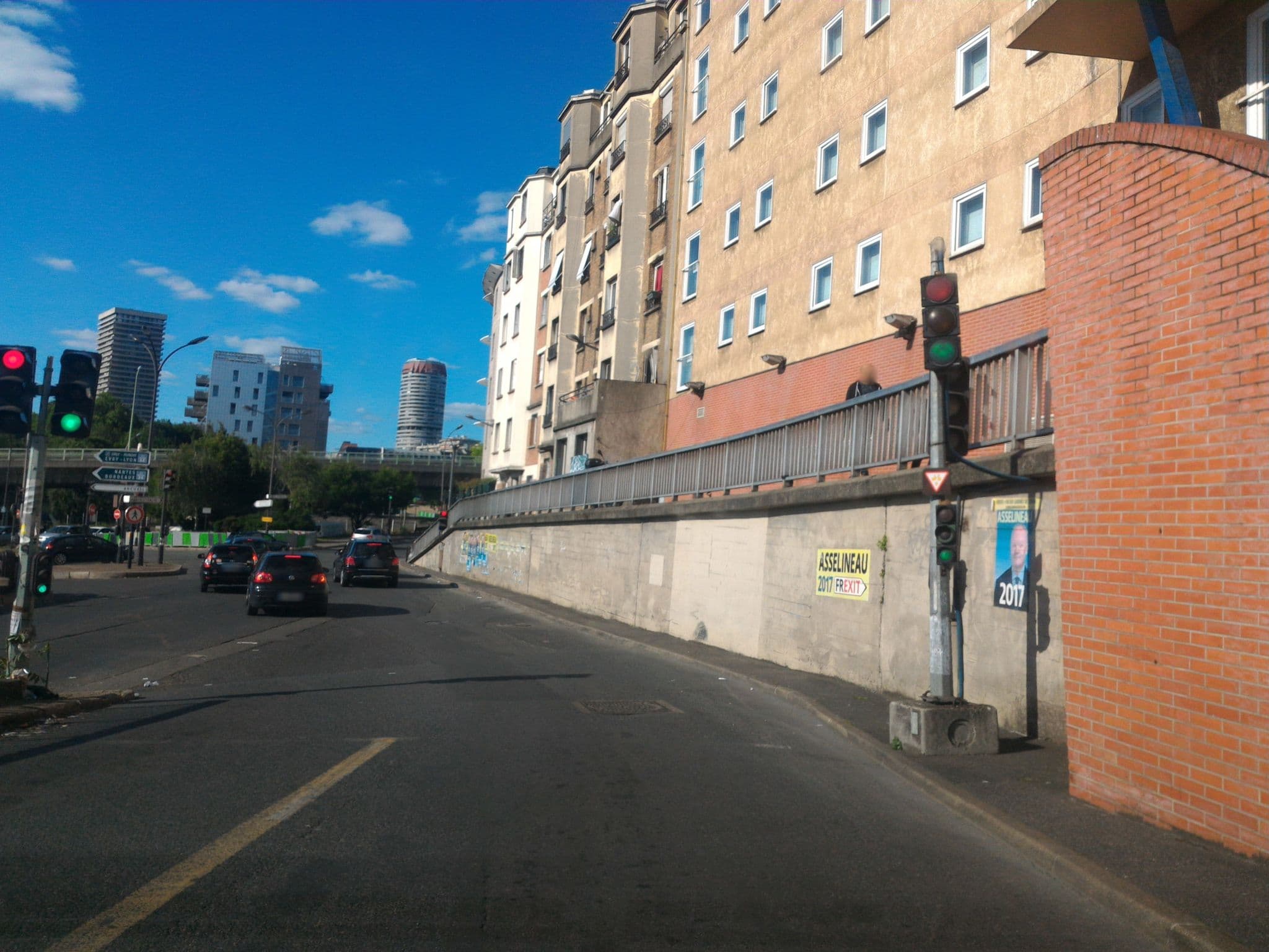 Street view near ibis budget Paris Porte d'Italie Ouest **, Le Kremlin-Bicêtre — © fgouget (CC BY-SA · Mapillary)