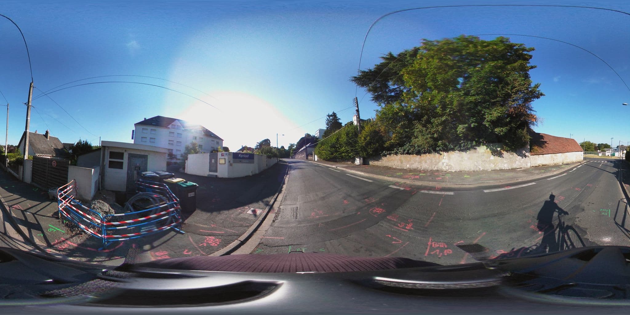 Street view near Kyriad, Joué-lès-Tours — © monsieur_a (CC BY-SA · Mapillary)
