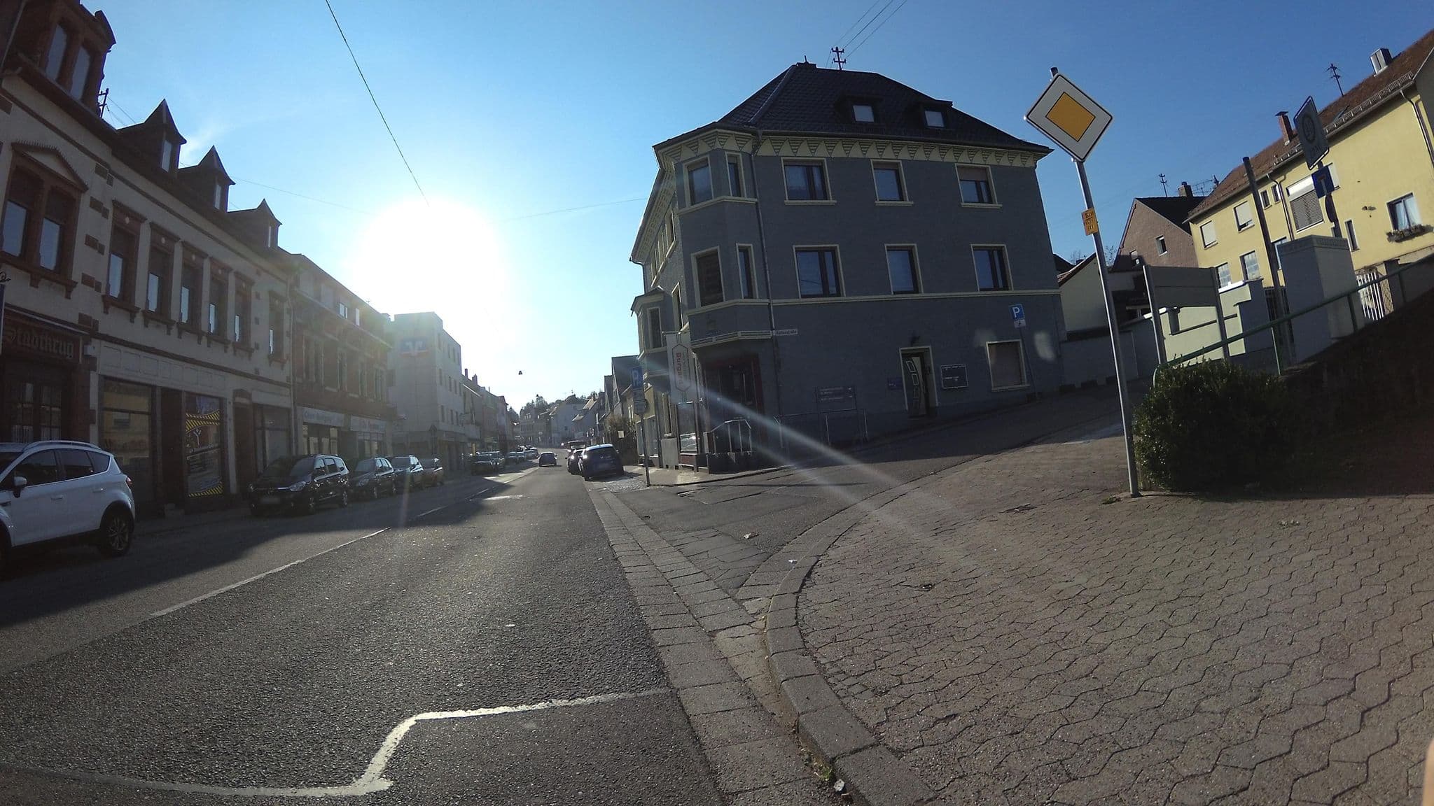 Street view near Hotel La Piazza, Friedrichsthal — © teddy73 (CC BY-SA · Mapillary)