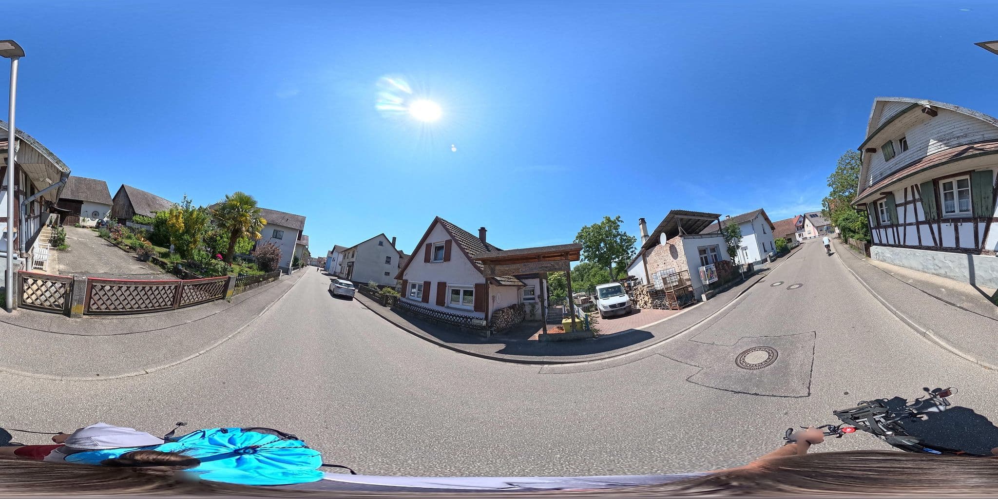 Street view near Ferienhaus Rheinau, Rheinau — © karthoo (CC BY-SA · Mapillary)