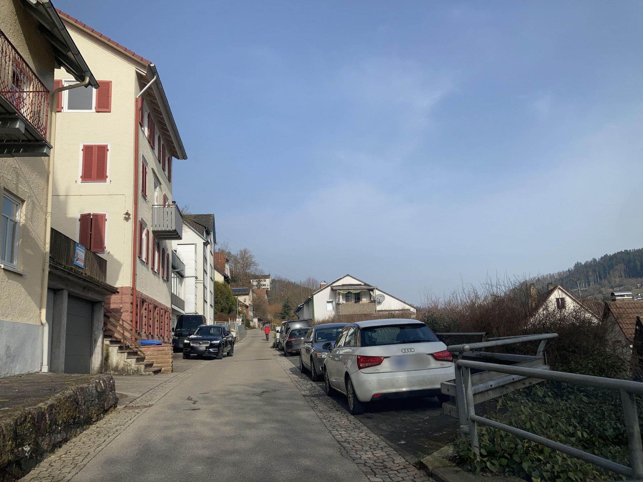 Street view near Villa Fink, Schramberg — © tasmaniadevil (CC BY-SA · Mapillary)