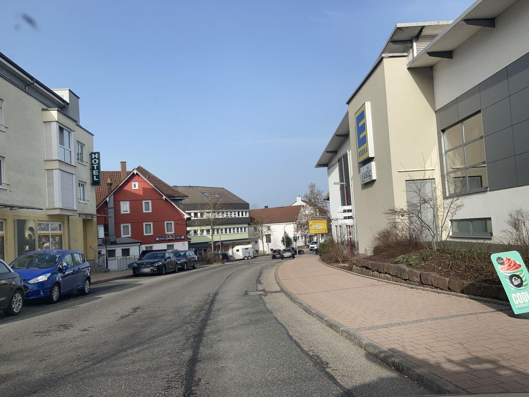 Street view near BusinessHotel Schramberg, Schramberg — © tasmaniadevil (CC BY-SA · Mapillary)