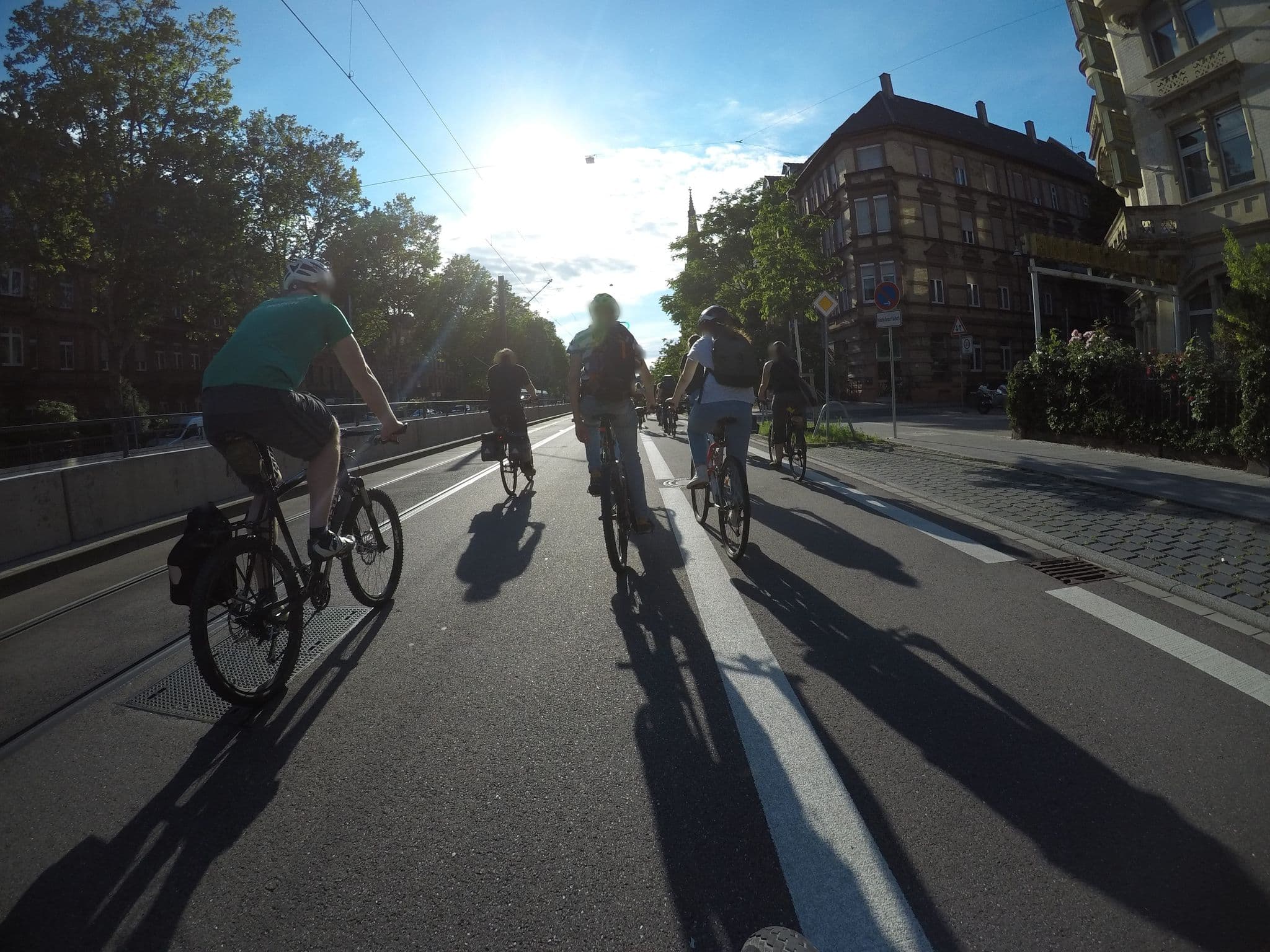 Street view near Markgräflerhof, Karlsruhe — © mfa (CC BY-SA · Mapillary)