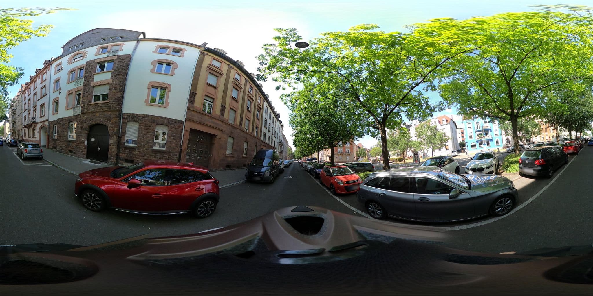 Street view near sevenDays Hotel BoardingHouse, Karlsruhe — © mathe-hilde (CC BY-SA · Mapillary)