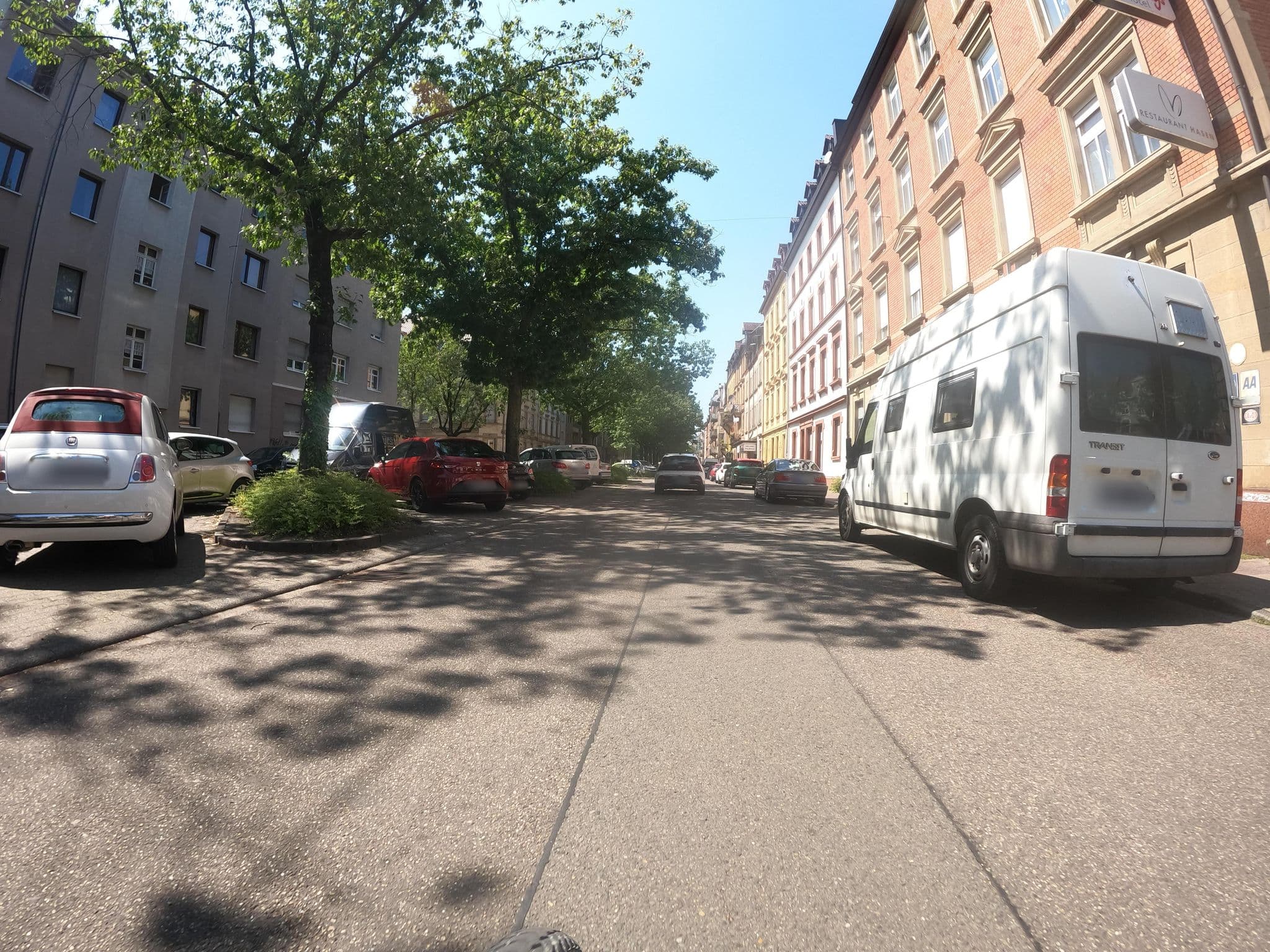 Street view near Hotel Hasen, Karlsruhe — © mathe-hilde (CC BY-SA · Mapillary)