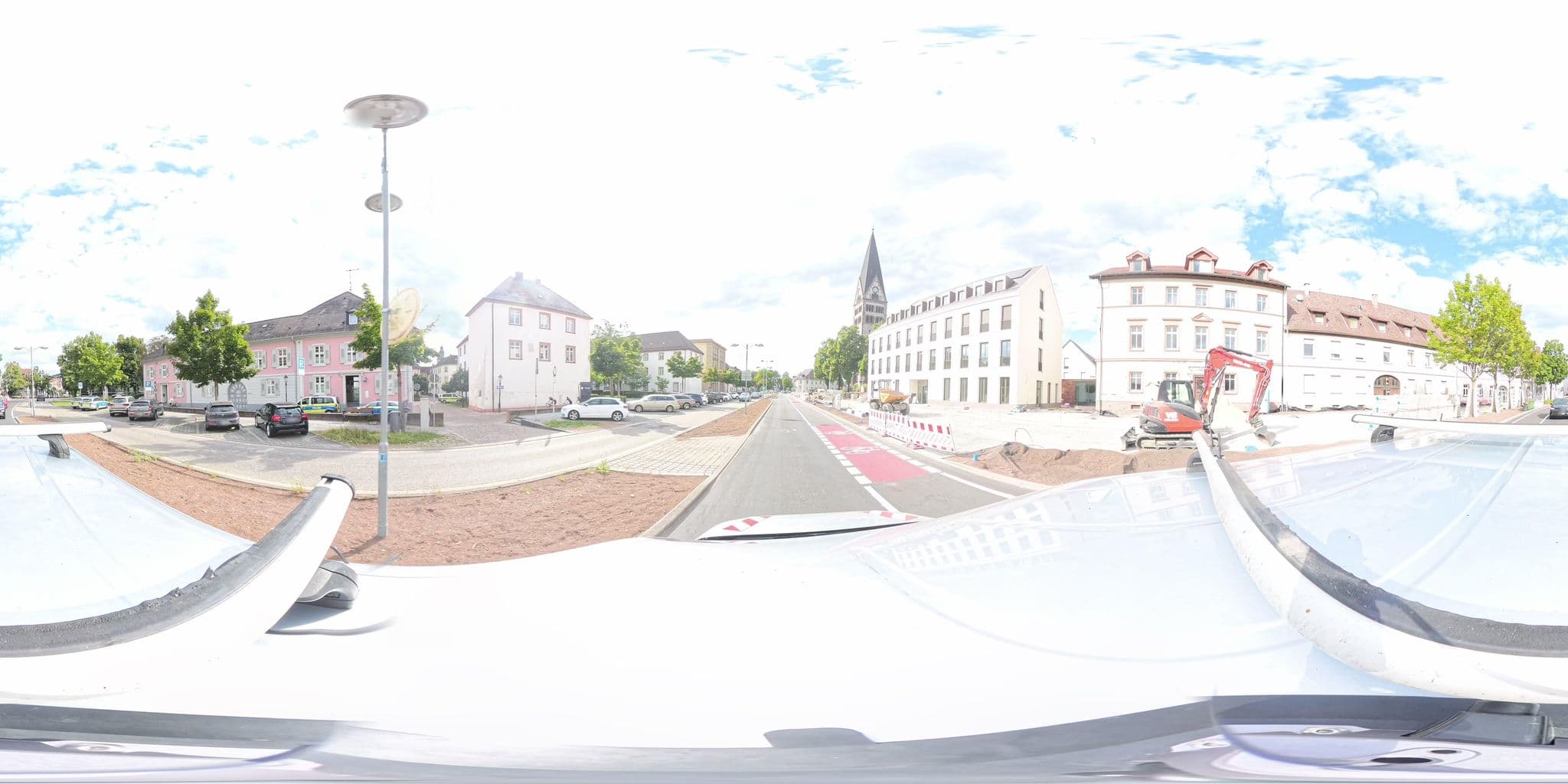Street view near Hotel Sonne, Ettlingen — © tasmaniadevil (CC BY-SA · Mapillary)