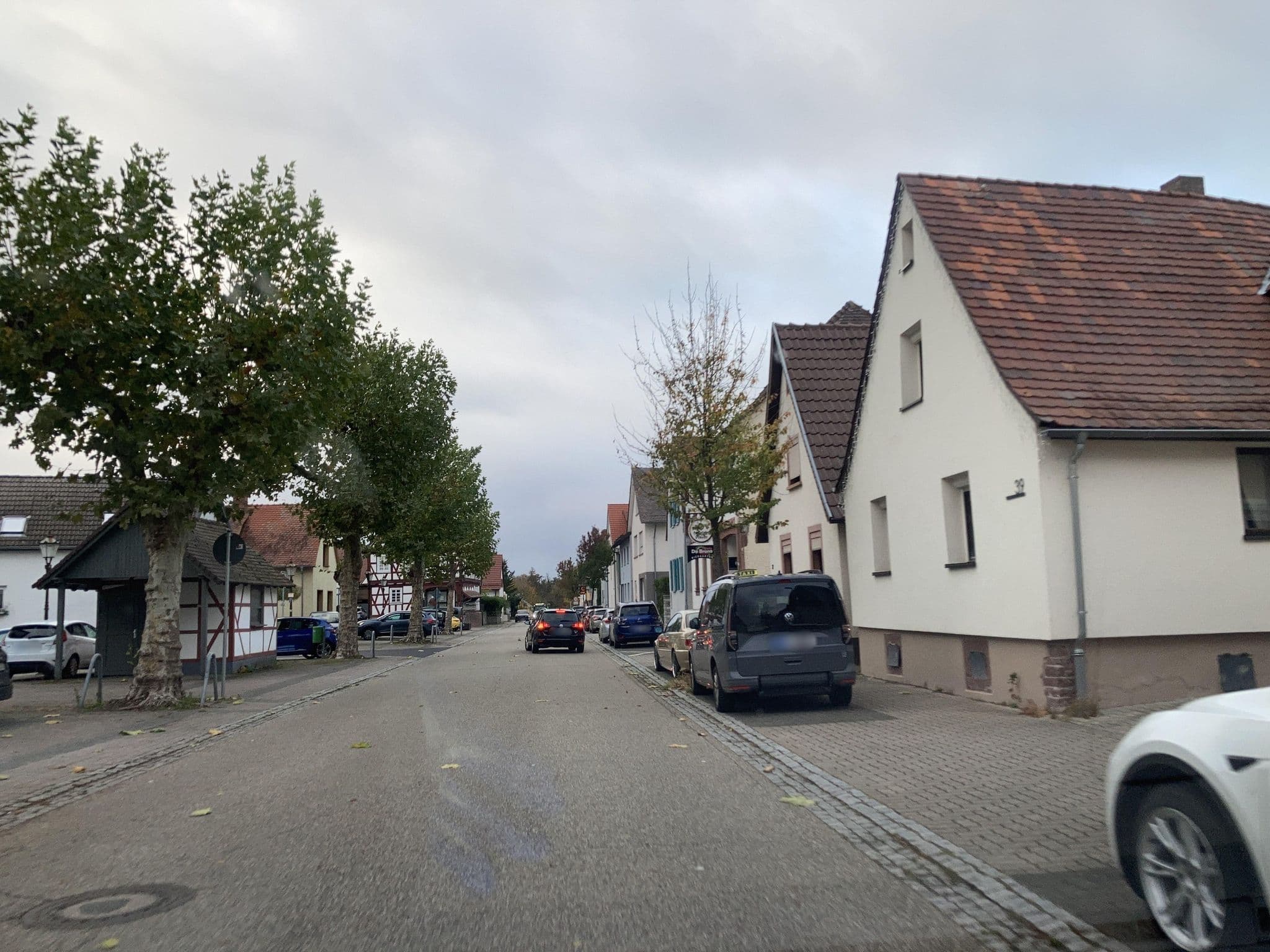Street view near Ferienwohnungen Treiber, Eggenstein-Leopoldshafen — © tasmaniadevil (CC BY-SA · Mapillary)