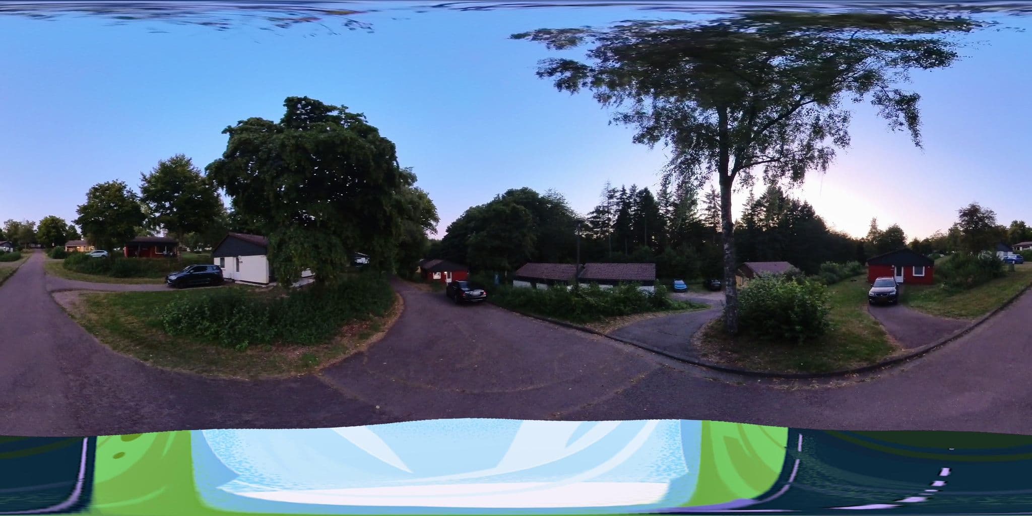 Street view near Bungalow 98, Saarburg — © Itsmerobinnn (CC BY-SA · Mapillary)