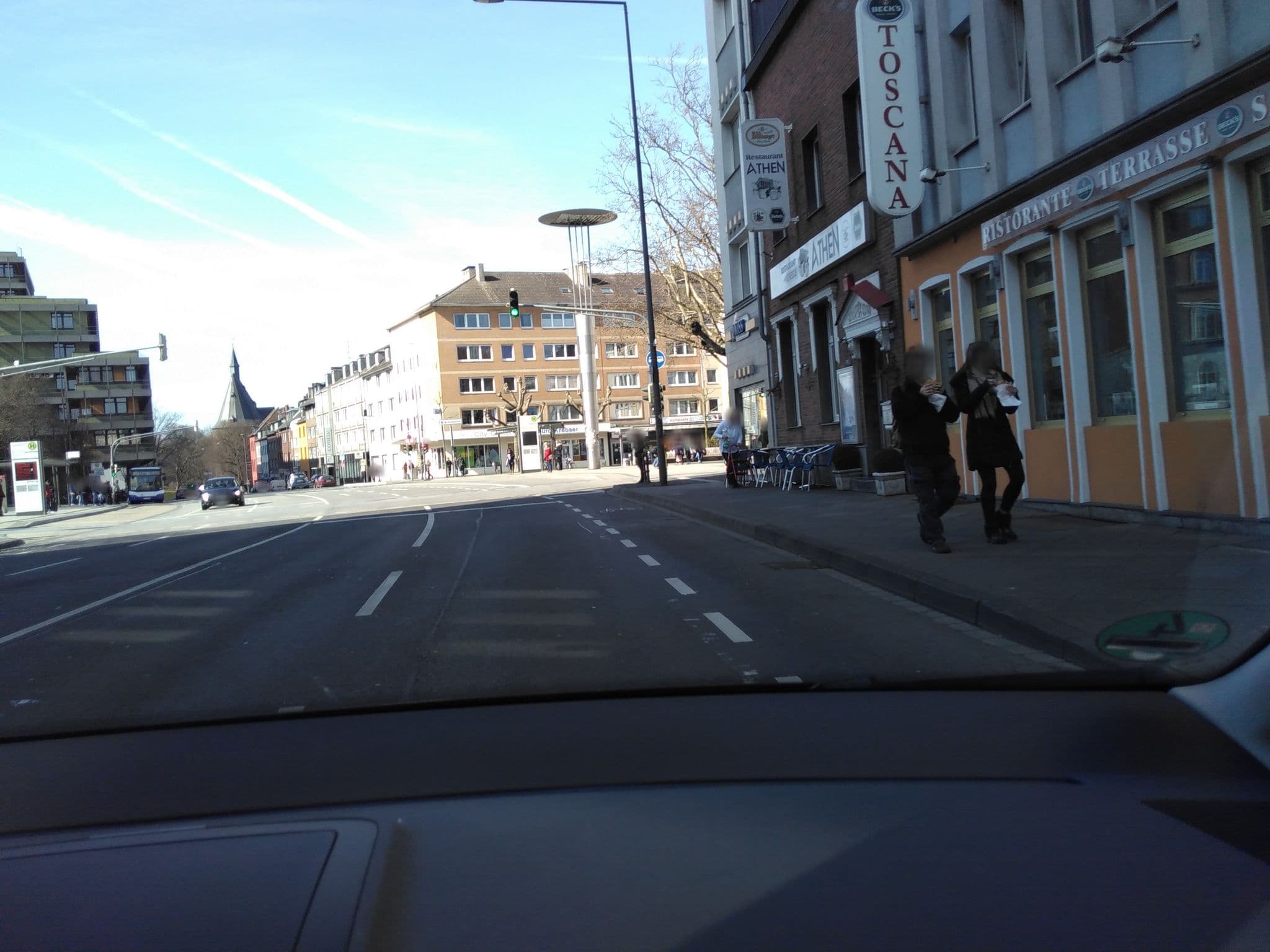 Street view near Central Hotel, Aachen — © zuse (CC BY-SA · Mapillary)