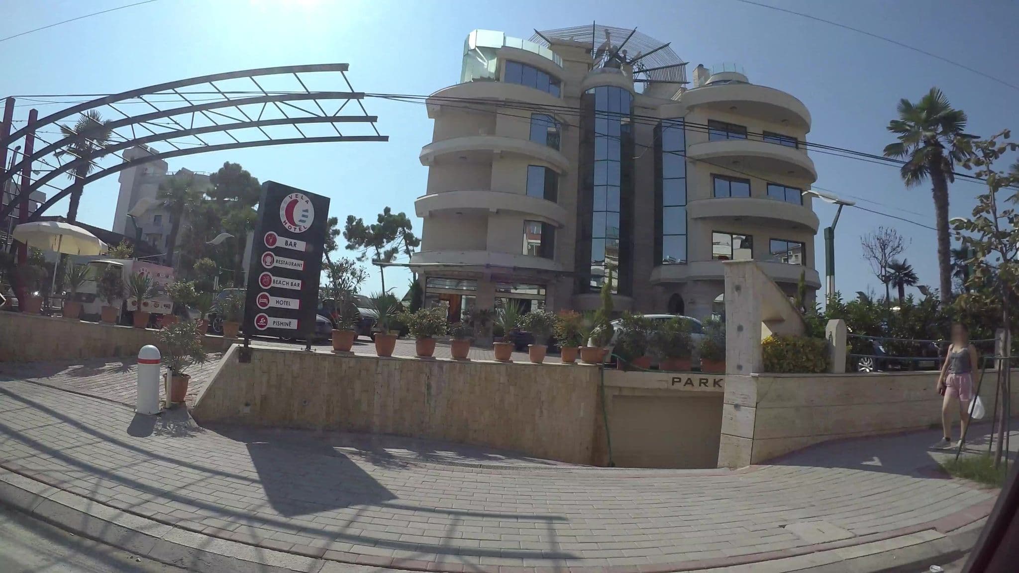 Street view near Vela Hotel, Kavajë — © kaart_3 (CC BY-SA · Mapillary)