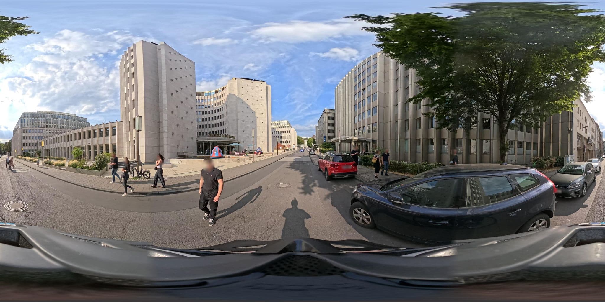 Street view near City Panorama, Neustadt/Nord — © popball (CC BY-SA · Mapillary)