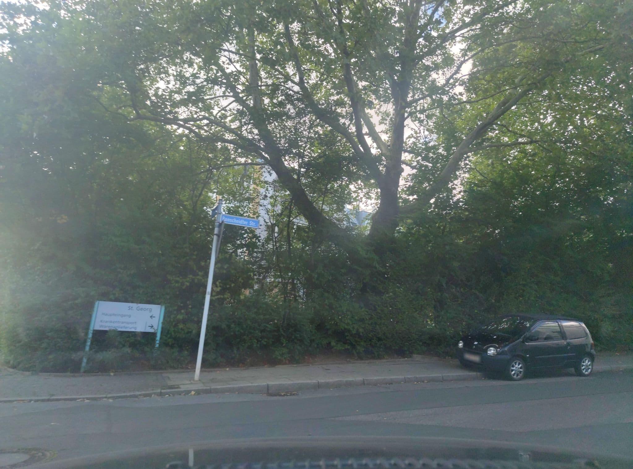 Street view near Hotel Hasselkuss, Überruhr-Holthausen — © hiwi234 (CC BY-SA · Mapillary)