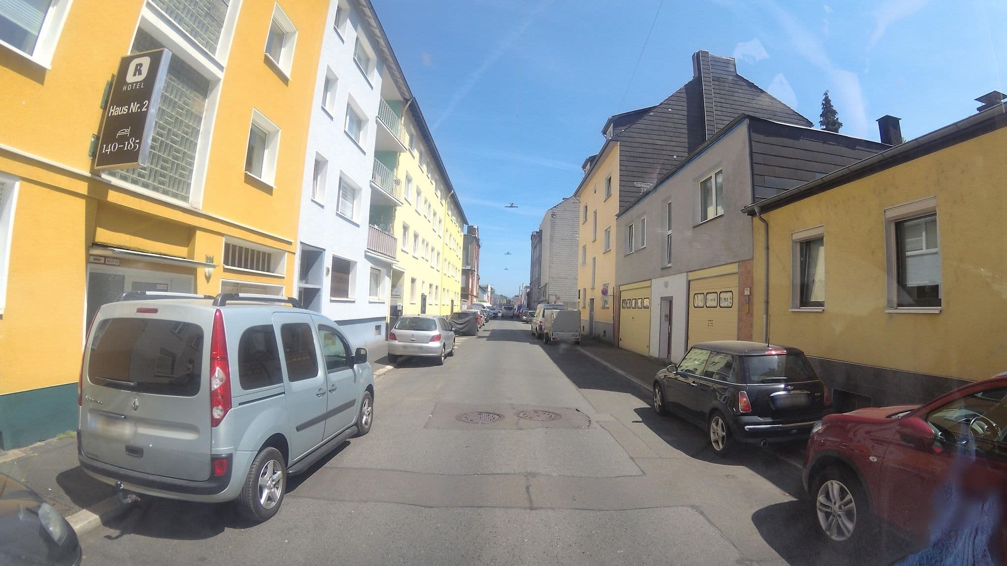 Street view near A-Econ Hotel Wittenstein, Wuppertal — © teddy73 (CC BY-SA · Mapillary)