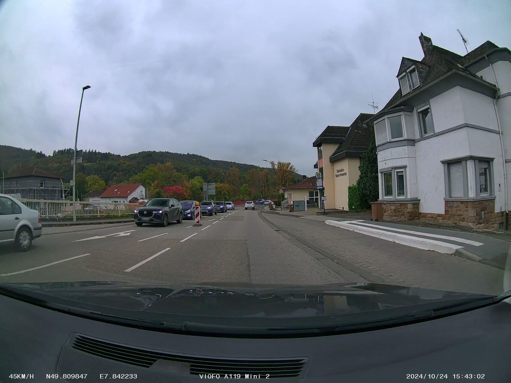 Street view near Haus Lioba Appartements, Bad Münster am Stein-Ebernburg — © soulcover (CC BY-SA · Mapillary)