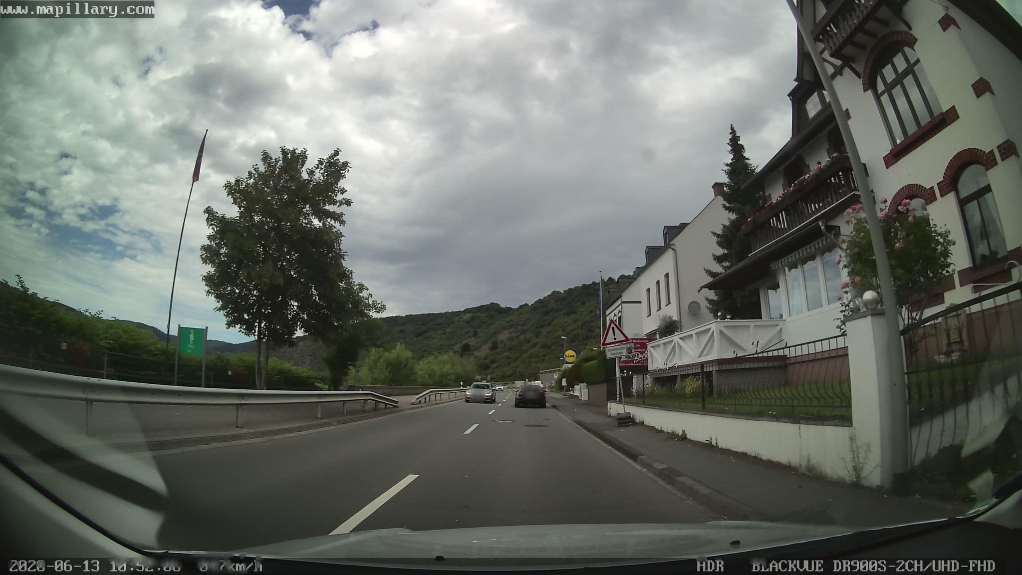 Street view near Villa Christina, Kamp-Bornhofen — © mapcreator (CC BY-SA · Mapillary)