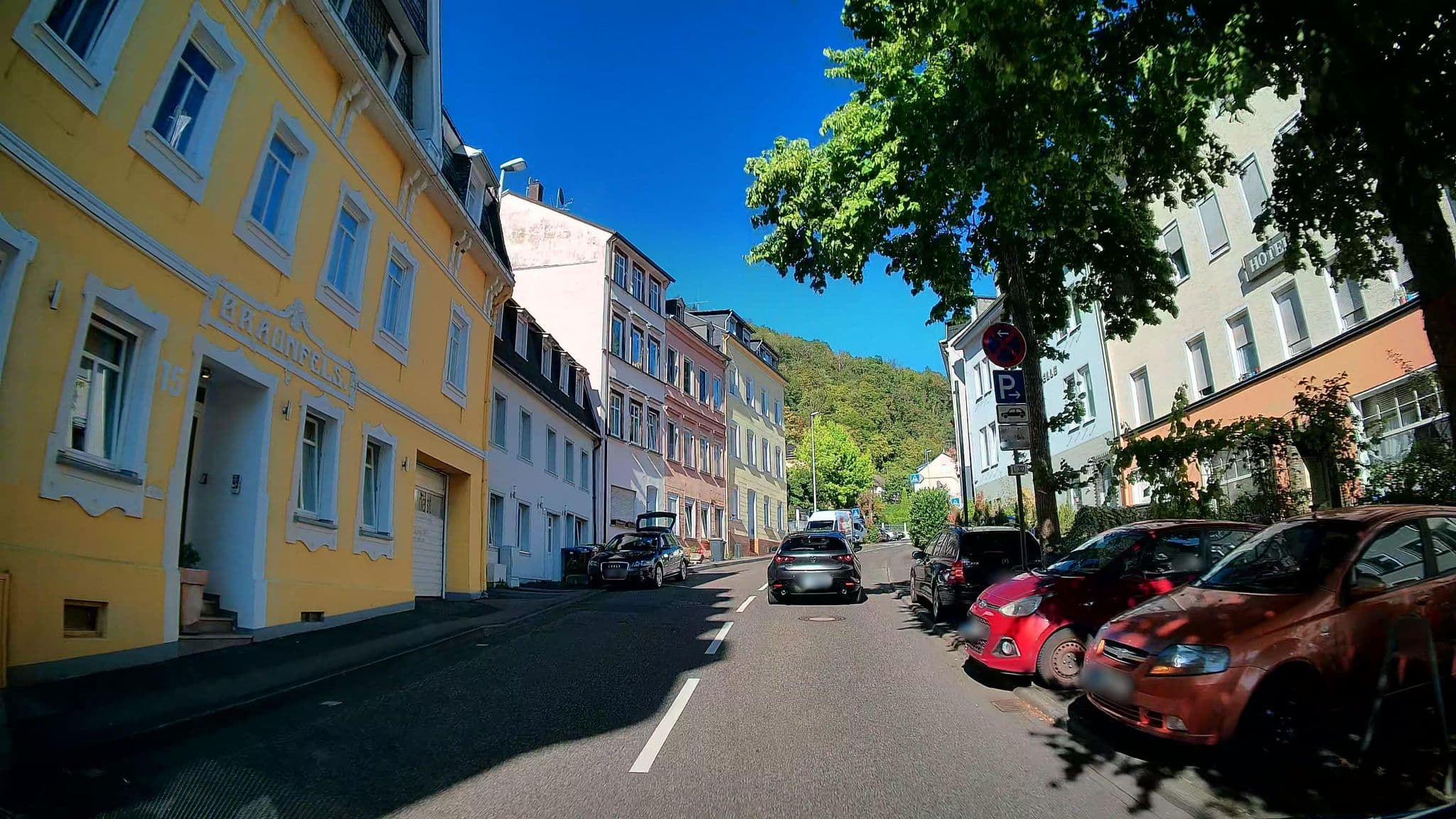 Street view near Hotel La Fenice, Bad Ems — © kalcaaro (CC BY-SA · Mapillary)