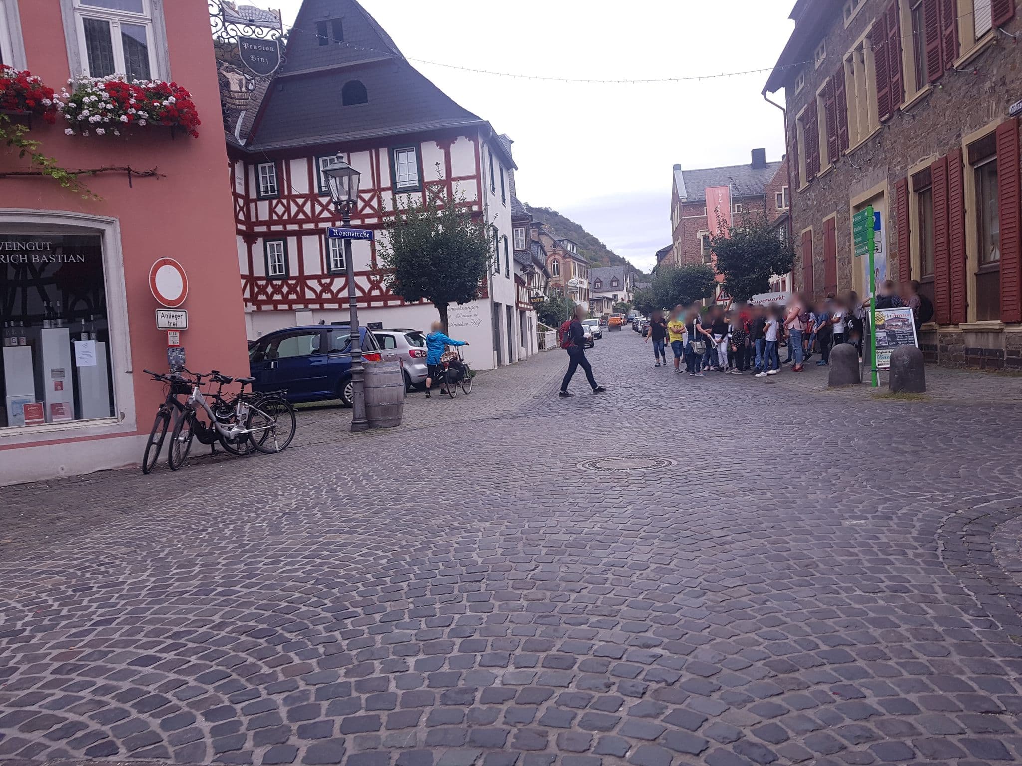 Street view near Binz, Rainer u., Carla, Pension, Bacharach — © houtari (CC BY-SA · Mapillary)