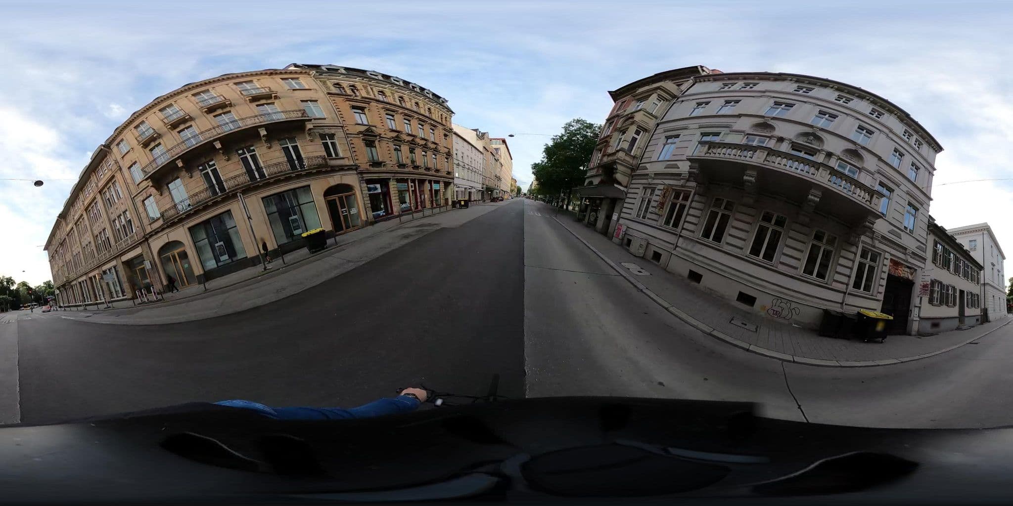Street view near Cosy Apartments, Wiesbaden — © lagerkoller (CC BY-SA · Mapillary)