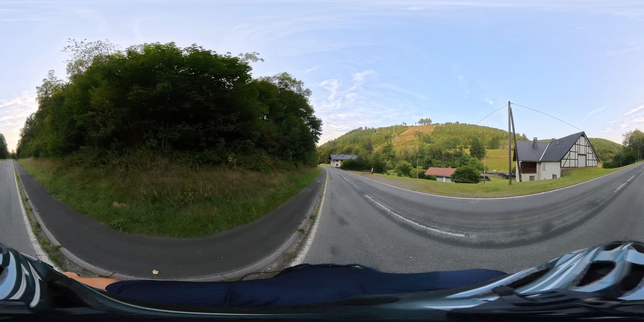 Street view near Waldhäuschen Glashütte, Erndtebrück — © tim3003 (CC BY-SA · Mapillary)